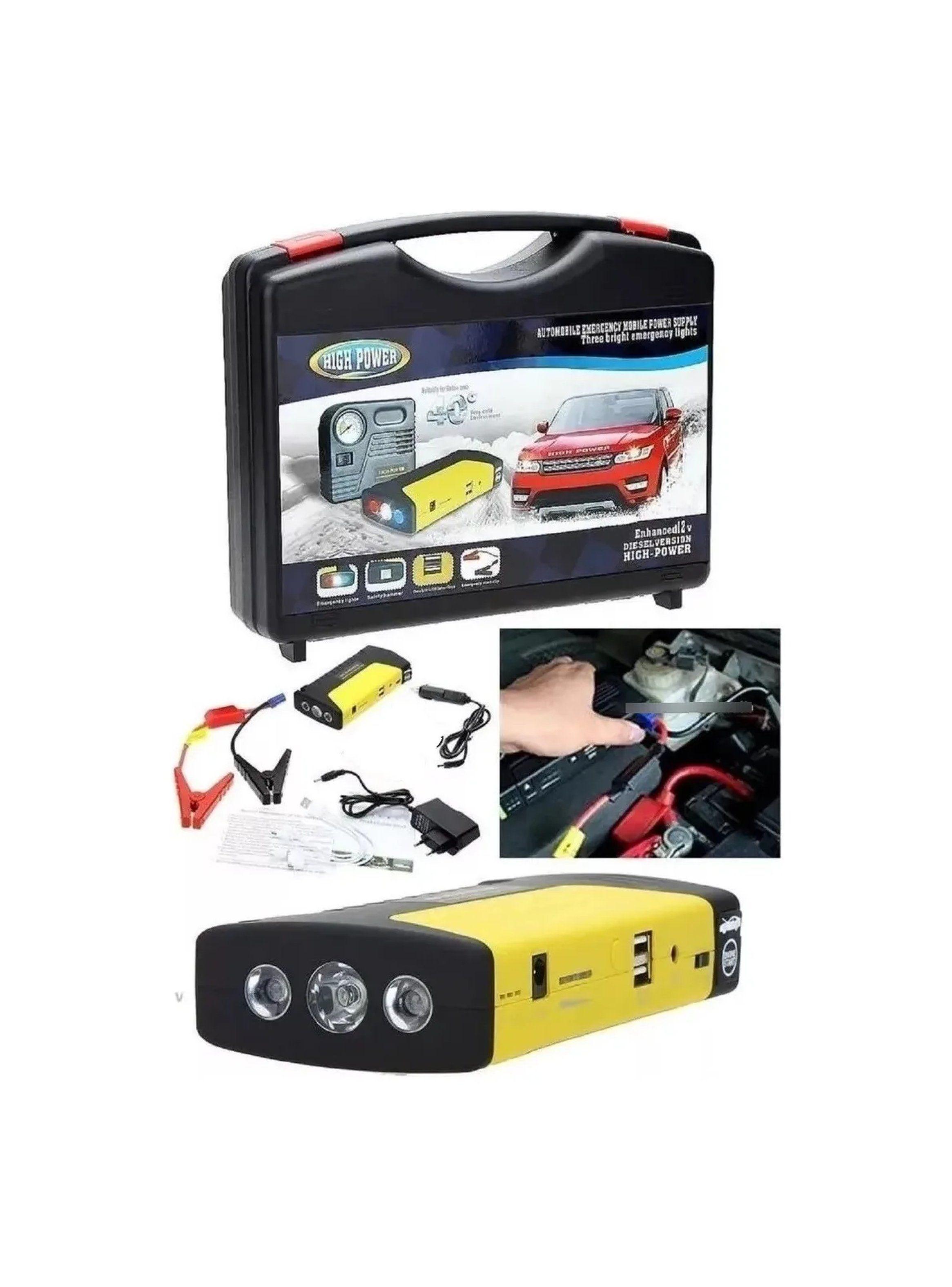 Batería Portátil de Arranque Automóvil Multifunción USB 12V-6