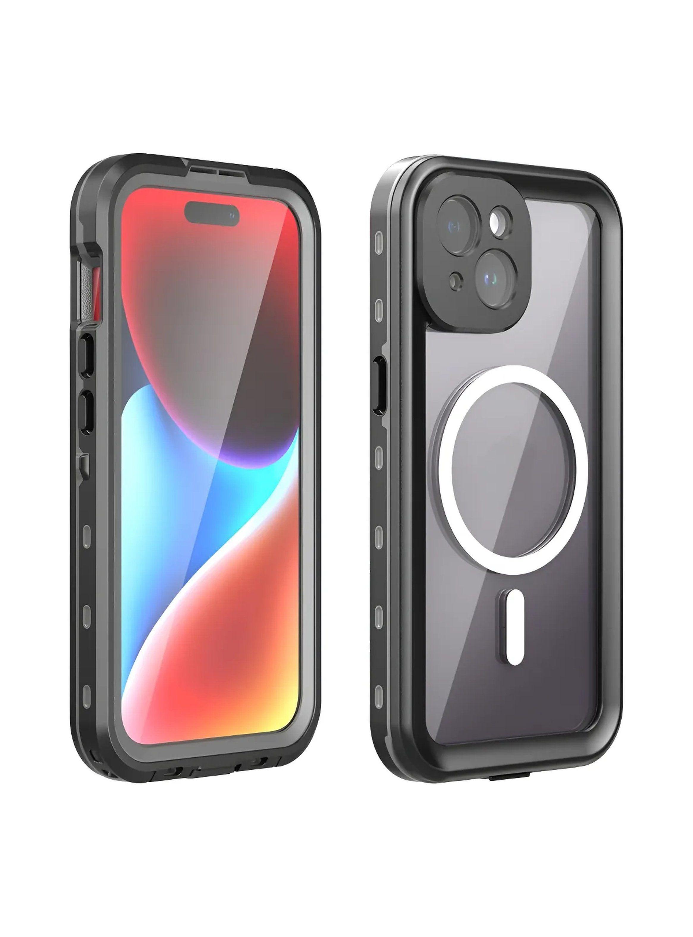 Carcasa Sumergible IP68 Para iPhone 15 Pro 6.1 Pulgadas-0