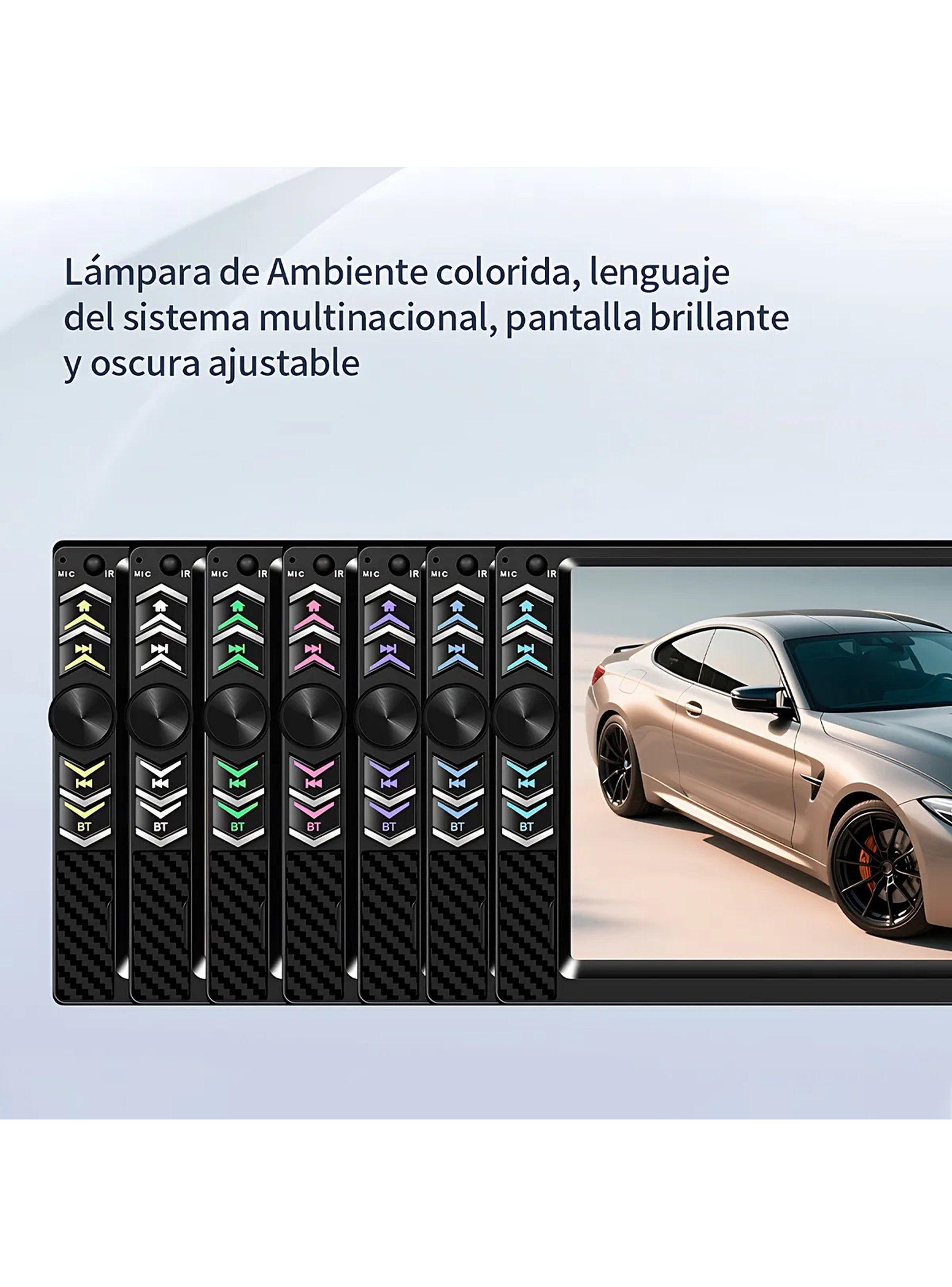 Reproductor Multimedia para Vehículos Pantalla Táctil 7 Pulgadas Bluetooth USB-6