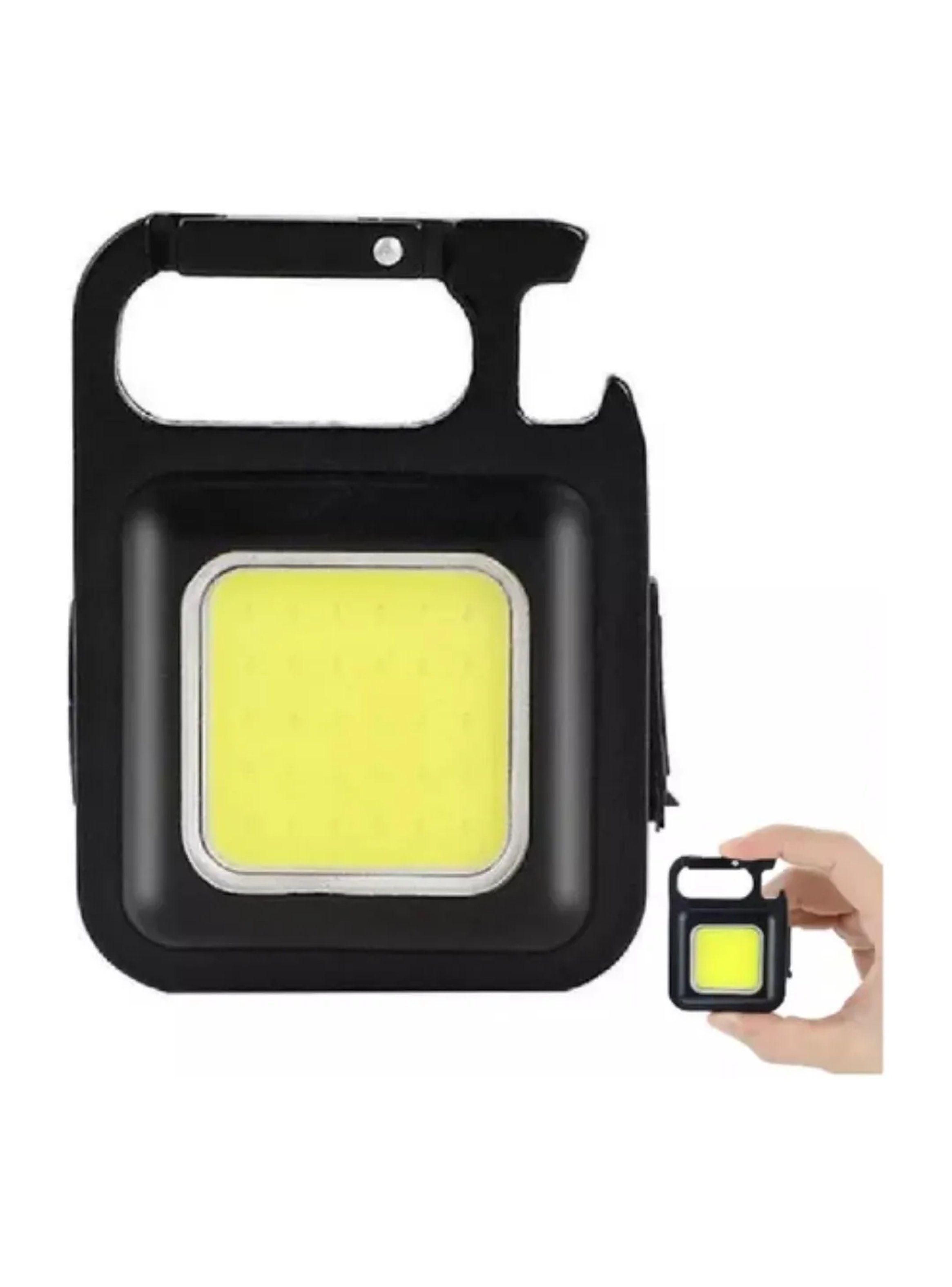 Luz LED Portátil Recargable Multifunción Negra-2