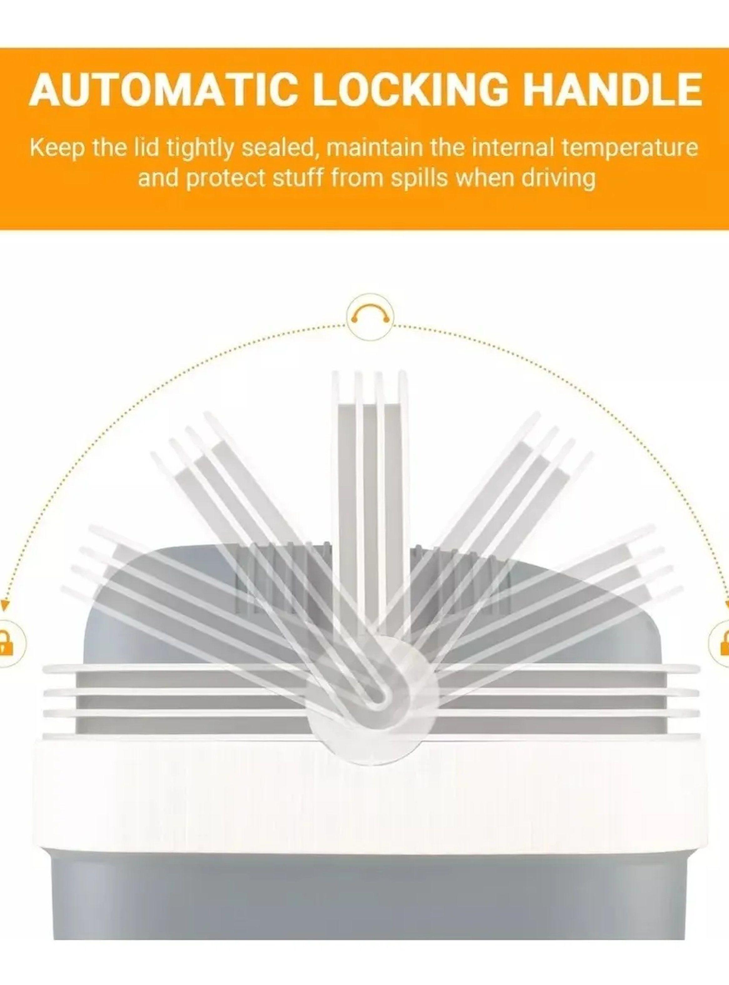 Nevera Eléctrica Portátil 32L Con Compresas Frías-4