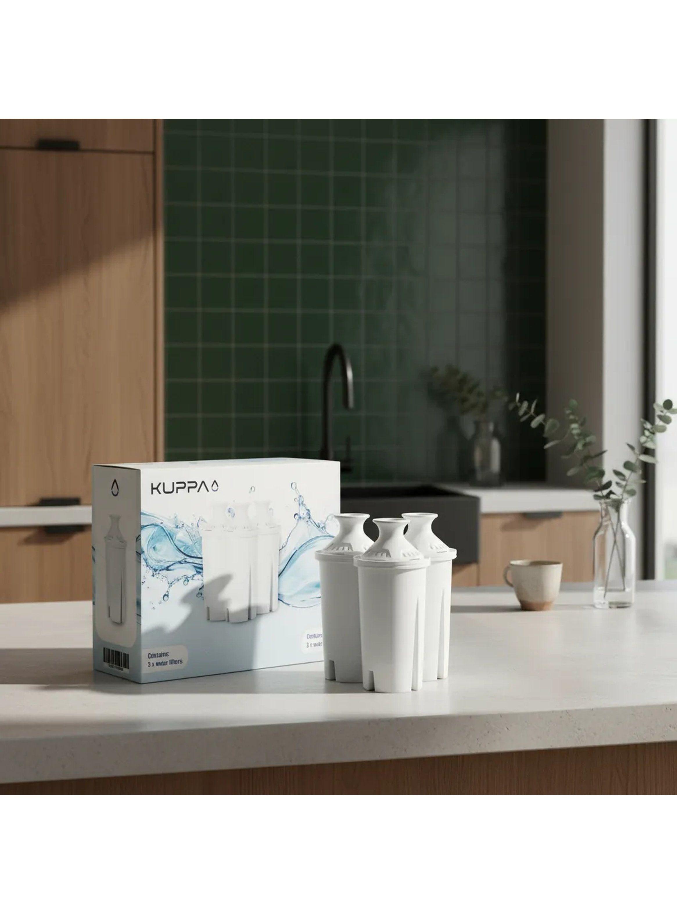 Filtro de Agua Cartucho Compatible con Ion y Carbono Activado Blanco 4 Etapas-1