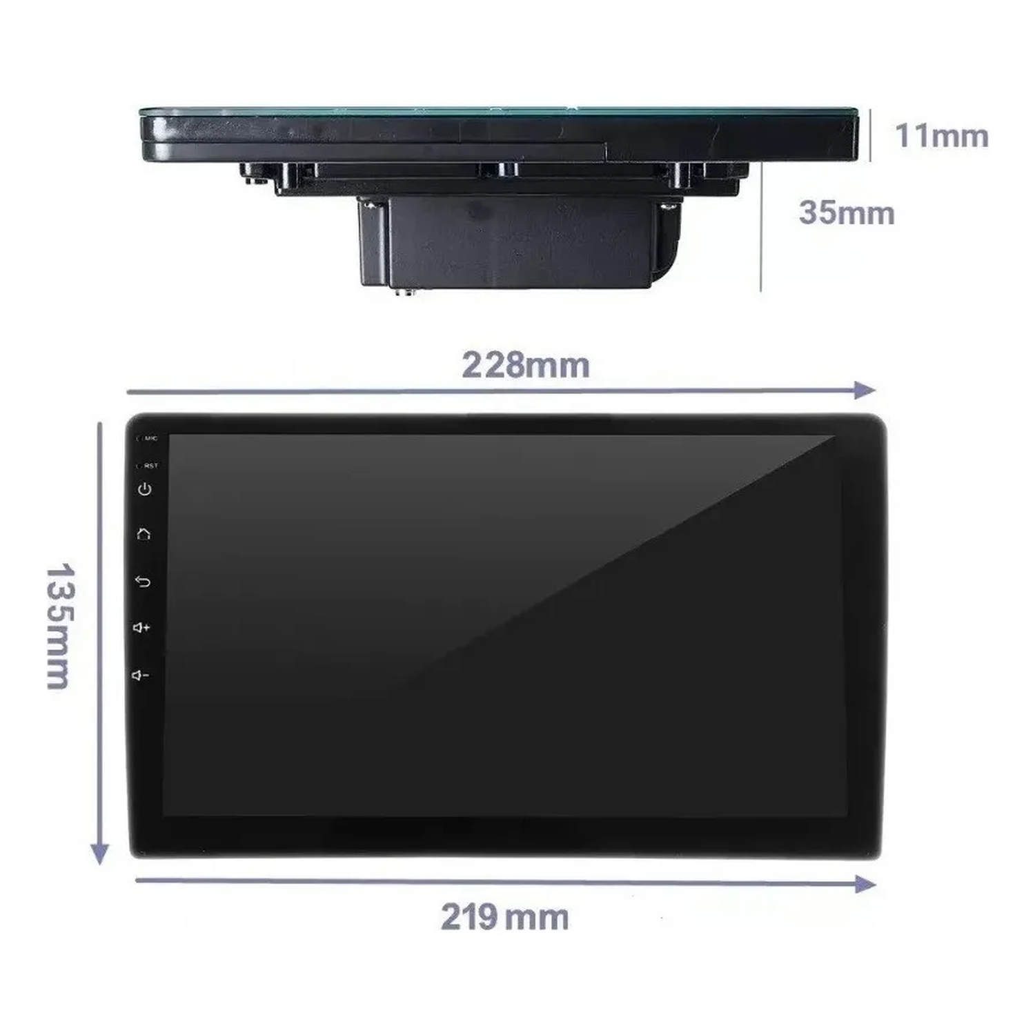 Radio Para Auto Android 9 Pulgadas Pantalla Táctil Bluetooth GPS WiFi-8