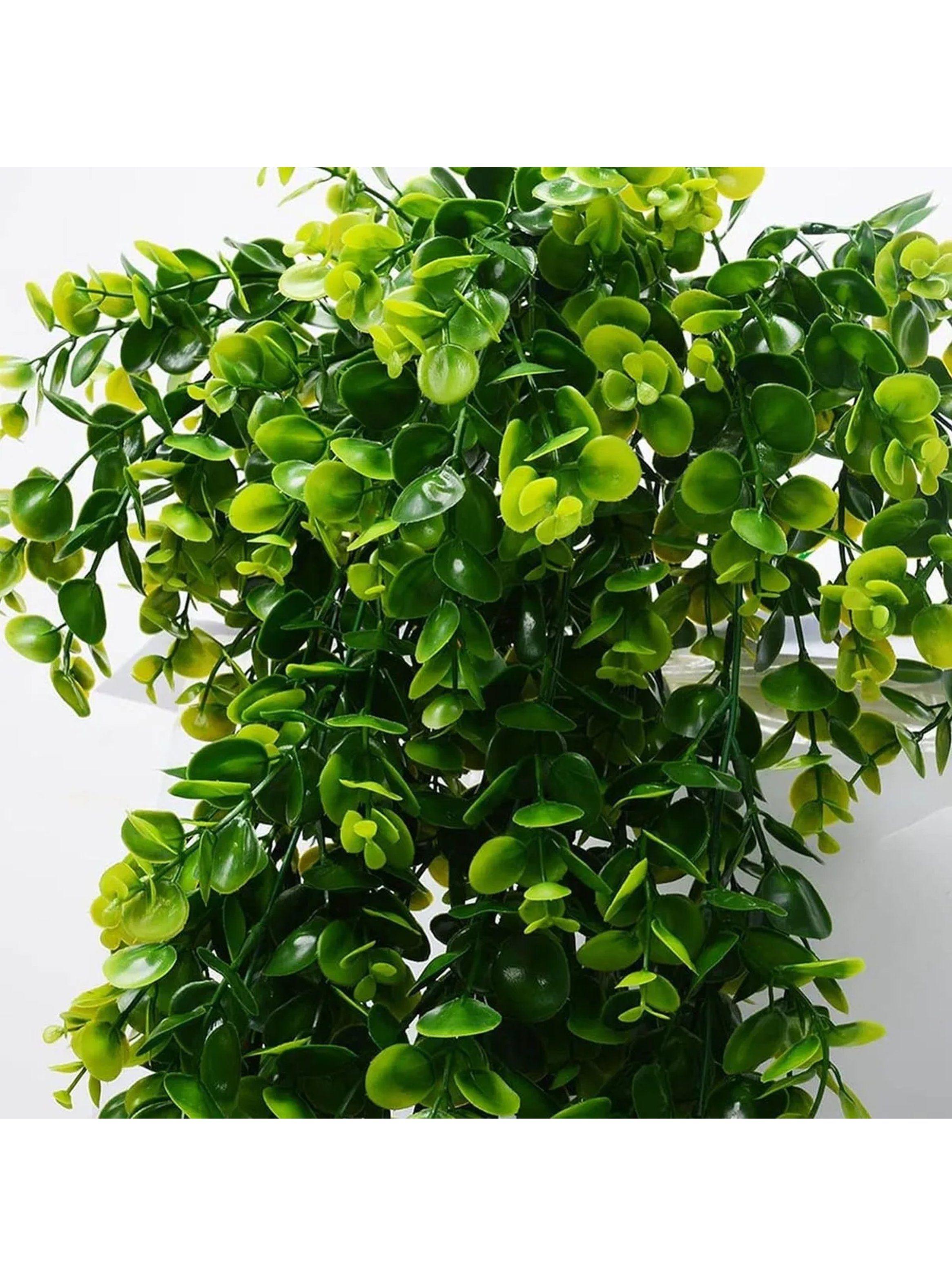 Plantas Colgantes Artificiales Decorativas 75cm X4 Interior y Exterior-6