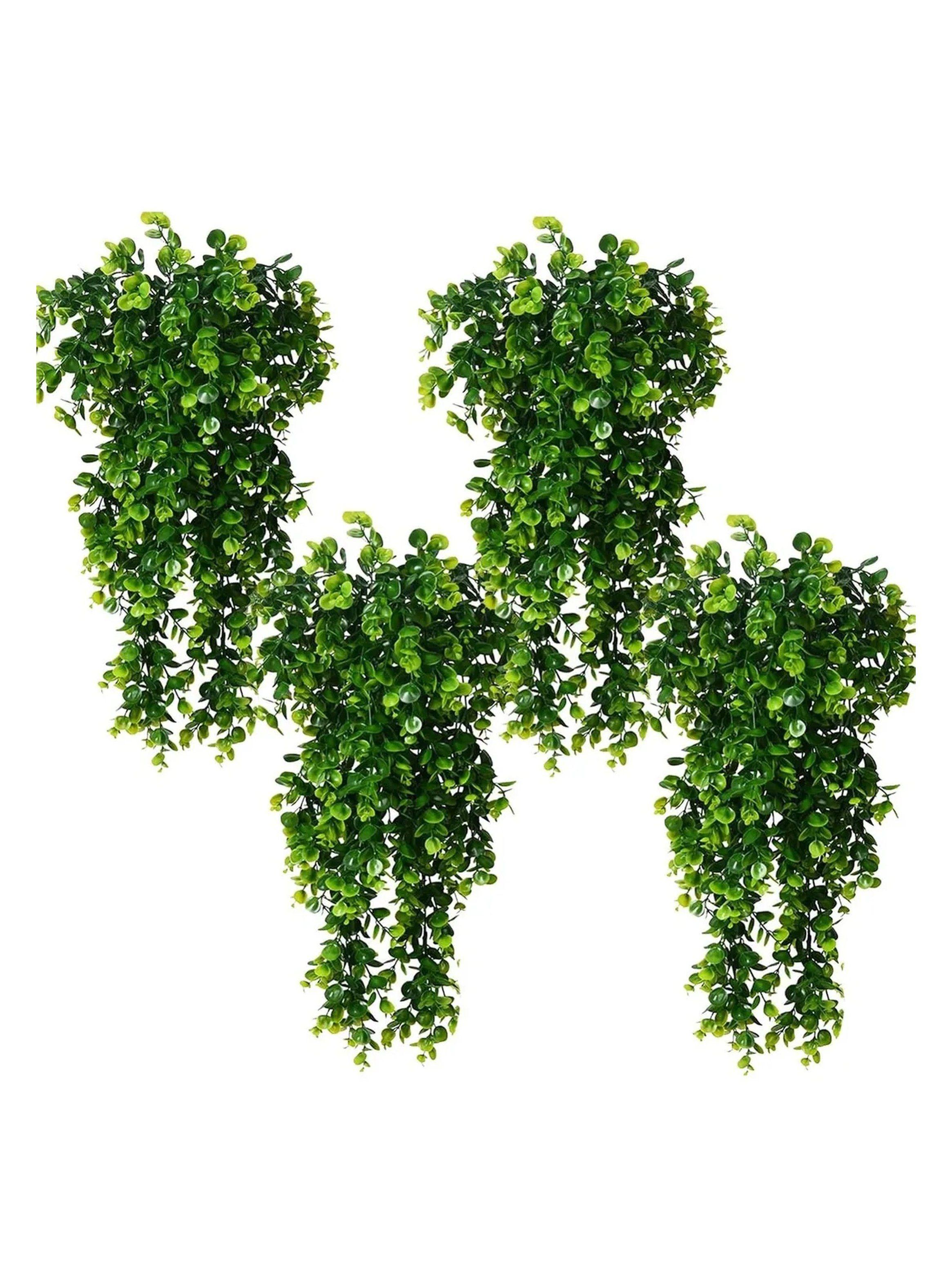 Plantas Colgantes Artificiales Decorativas 75cm X4 Interior y Exterior-7