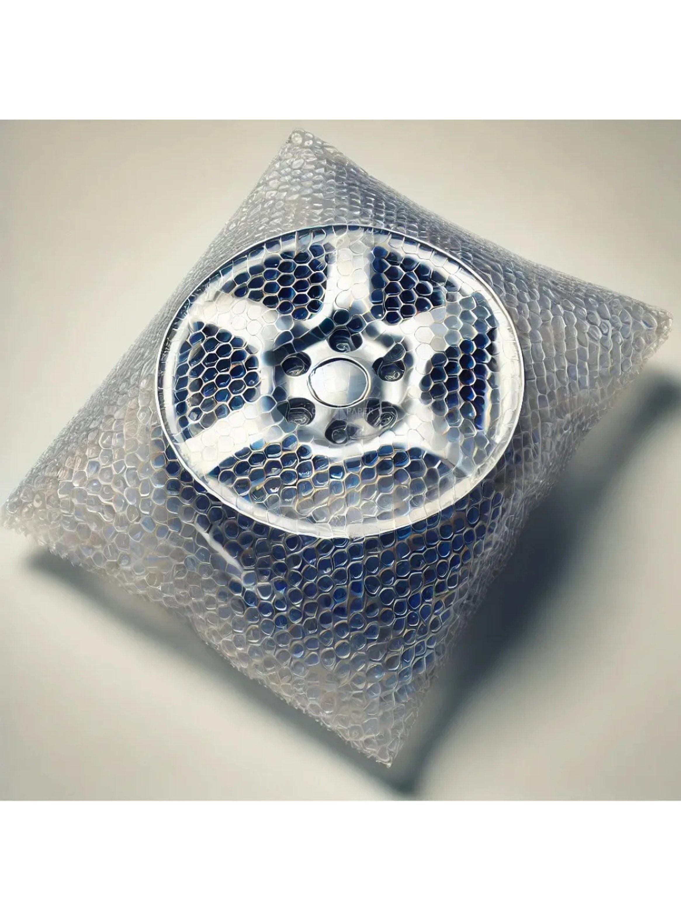 Rollo De Plástico Burbuja Protector Antigolpes Transparente-1