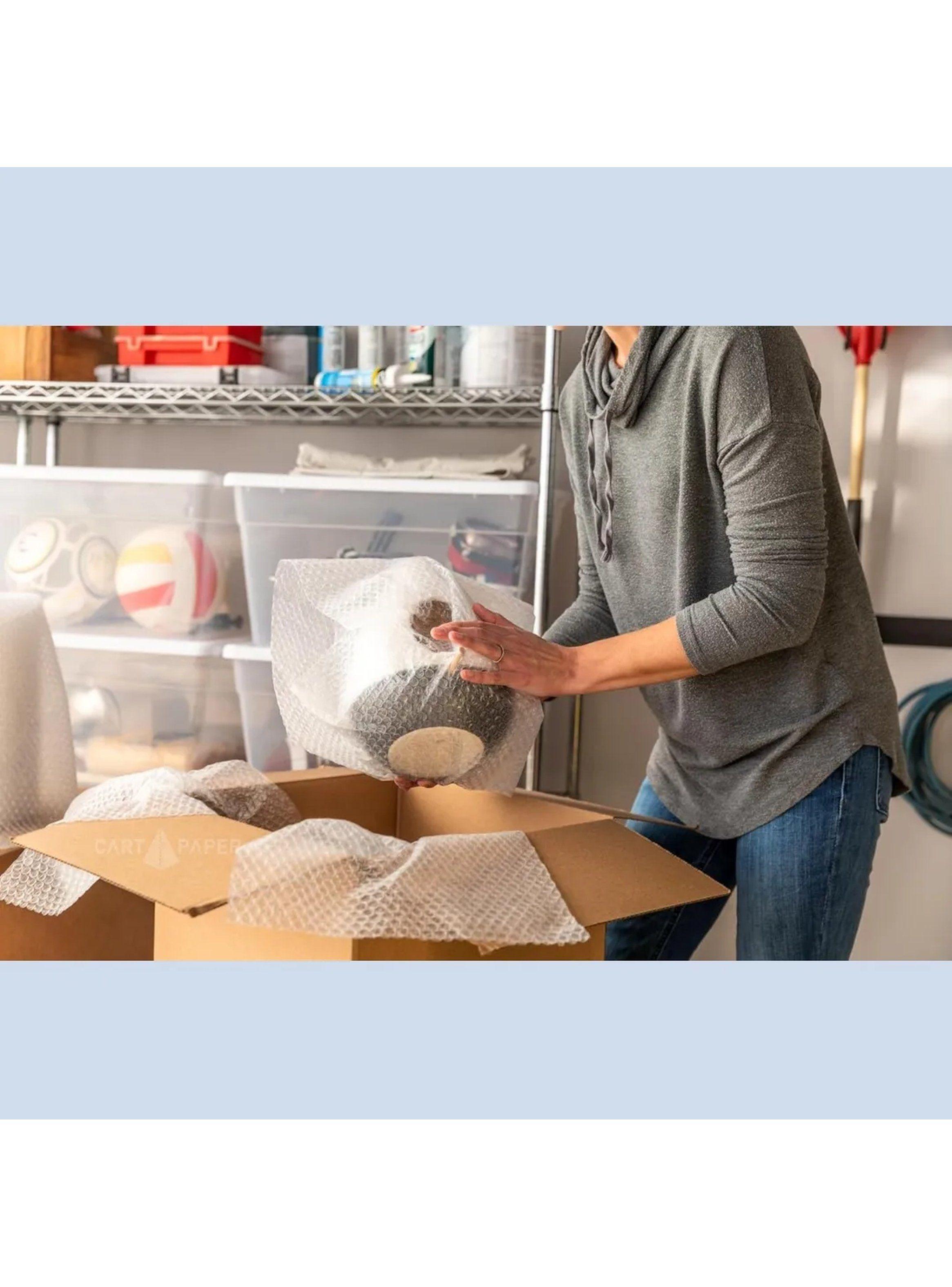 Rollo De Plástico Burbuja Protector Antigolpes Transparente-5