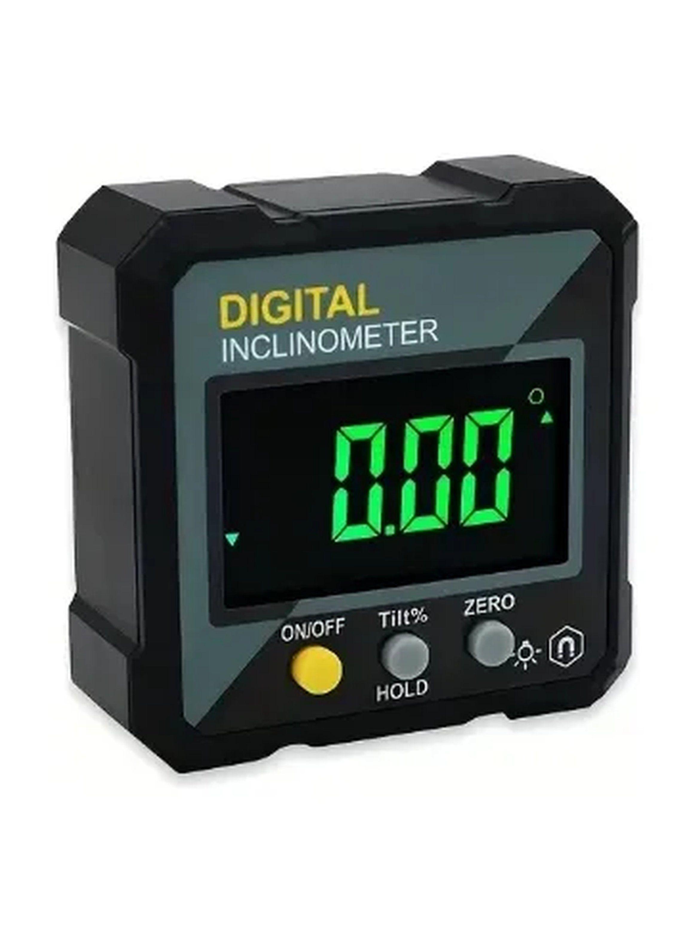 Medidor Digital de Inclinación Pantalla LED Modos Relativo y Absoluto -1