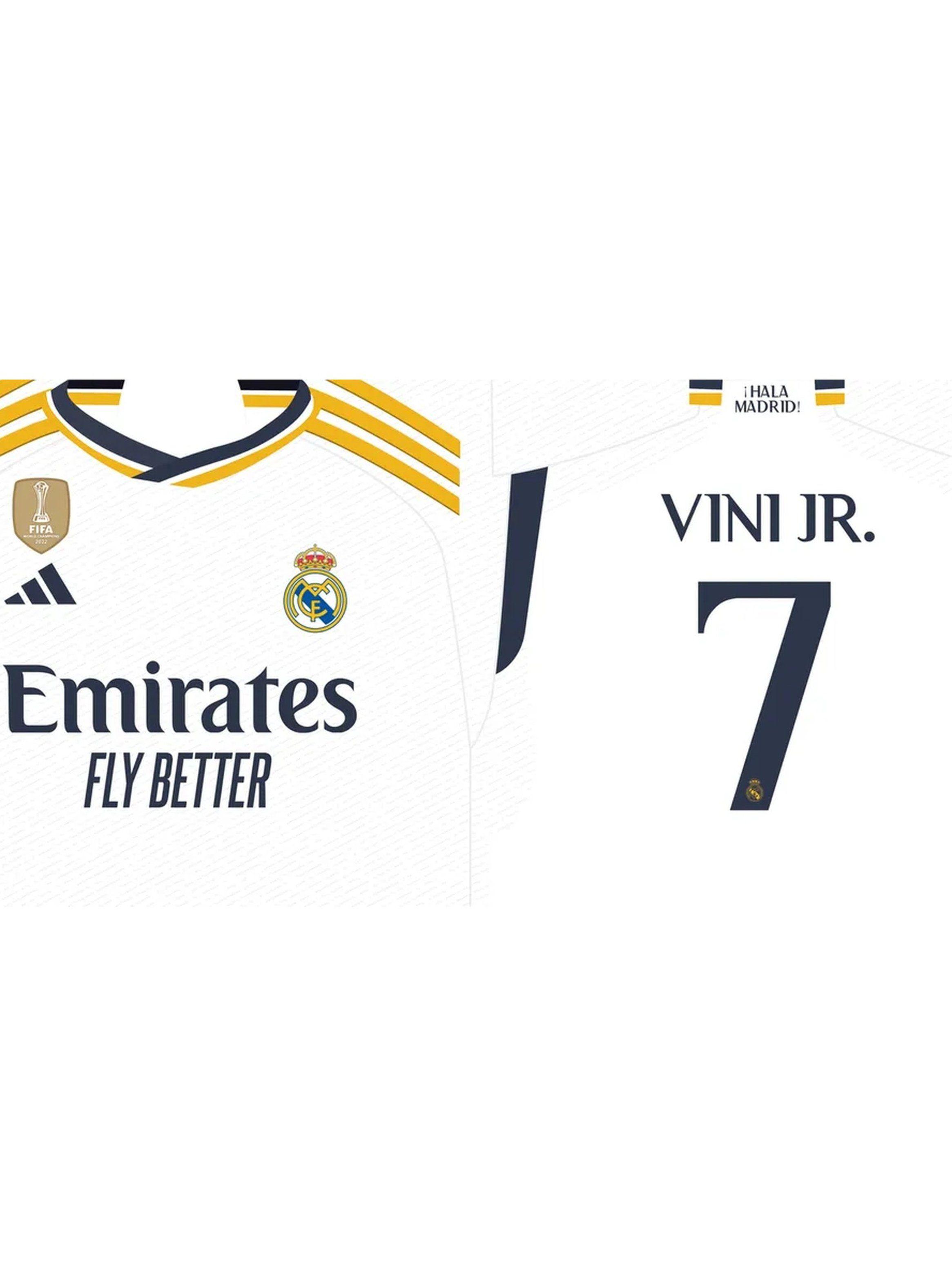 Taza de Cerámica Vinícius Jr. 7 Real Madrid Blanca Decorativa-2