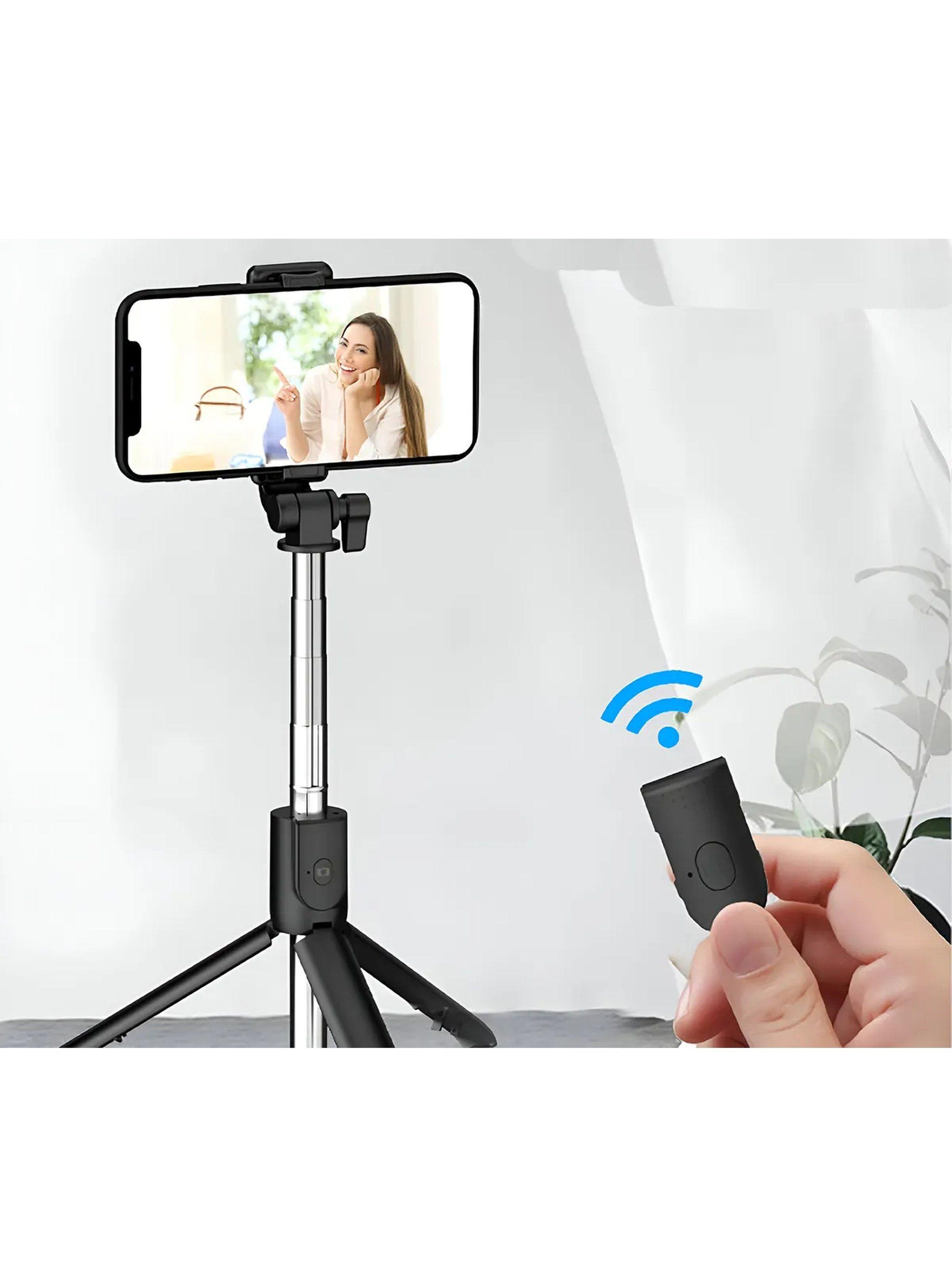 Trípode Selfie Stick Extensible con Control Remoto Ajustable-6