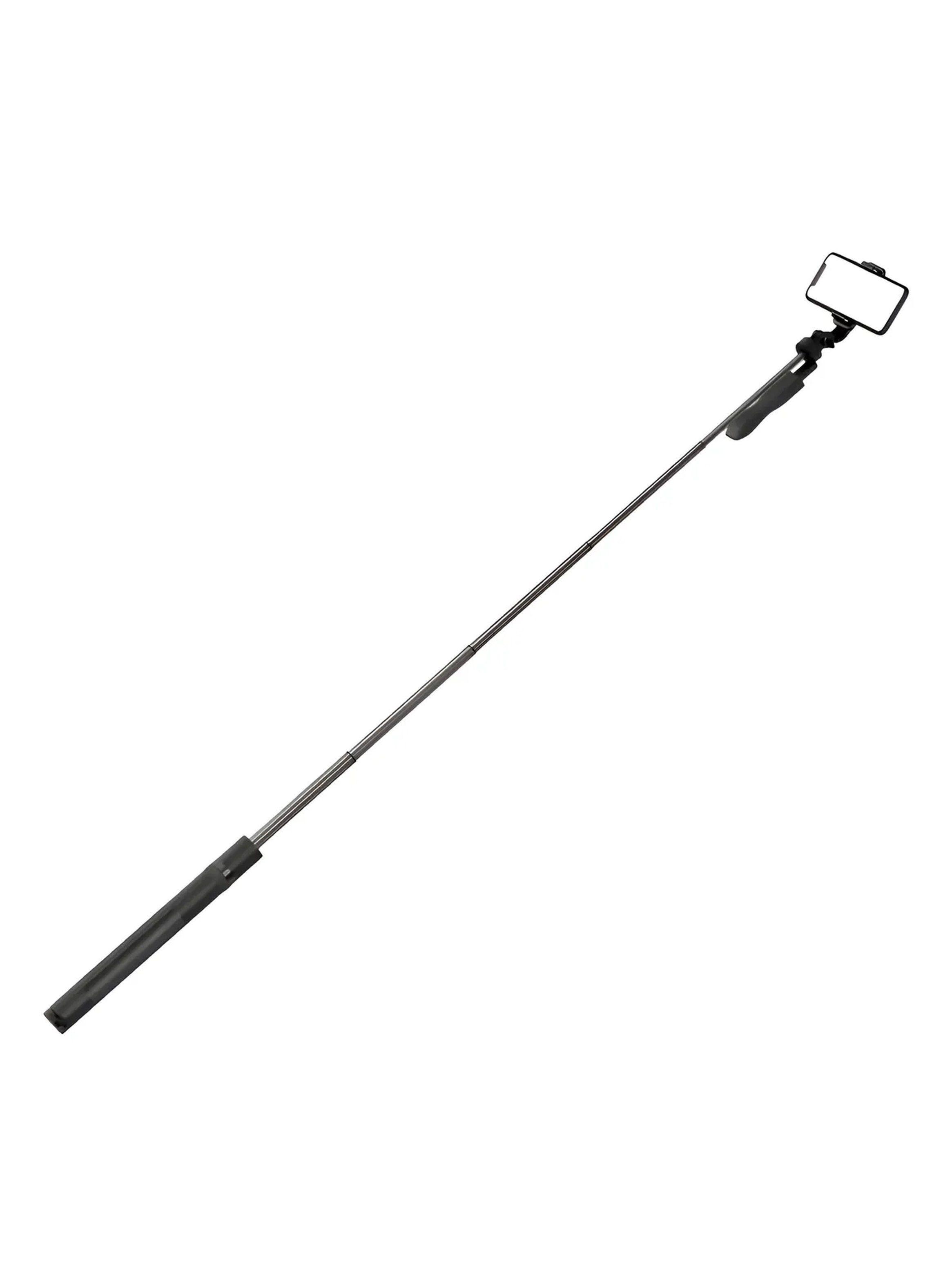 Trípode Selfie Stick Ajustable con Bluetooth y Soporte para Teléfono-4