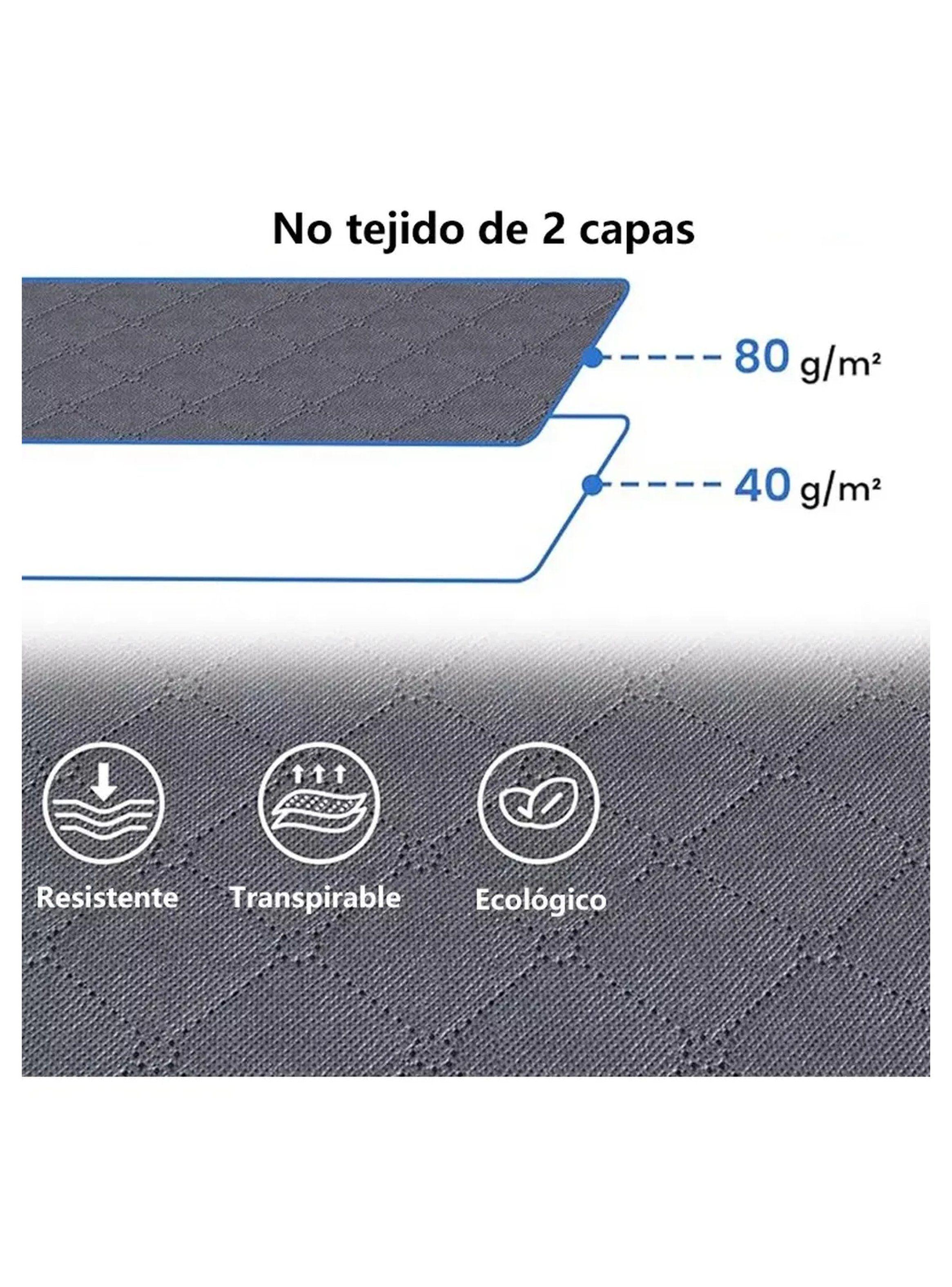 Caja Organizadora Plegable Tela 60L Antipolvo Rectangular-4