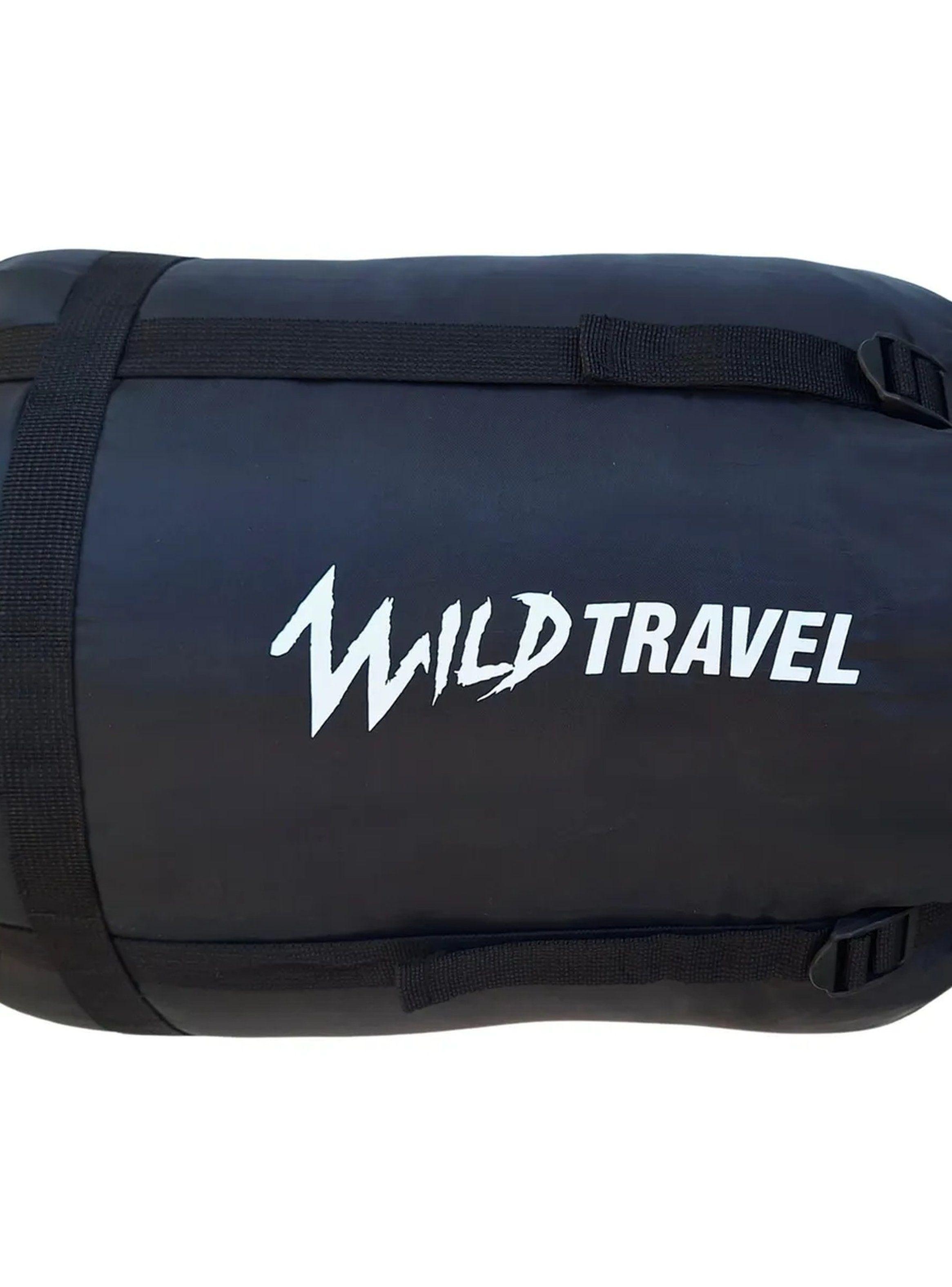 Saco de Dormir Térmico Portátil de Invierno Ligero Azul-8