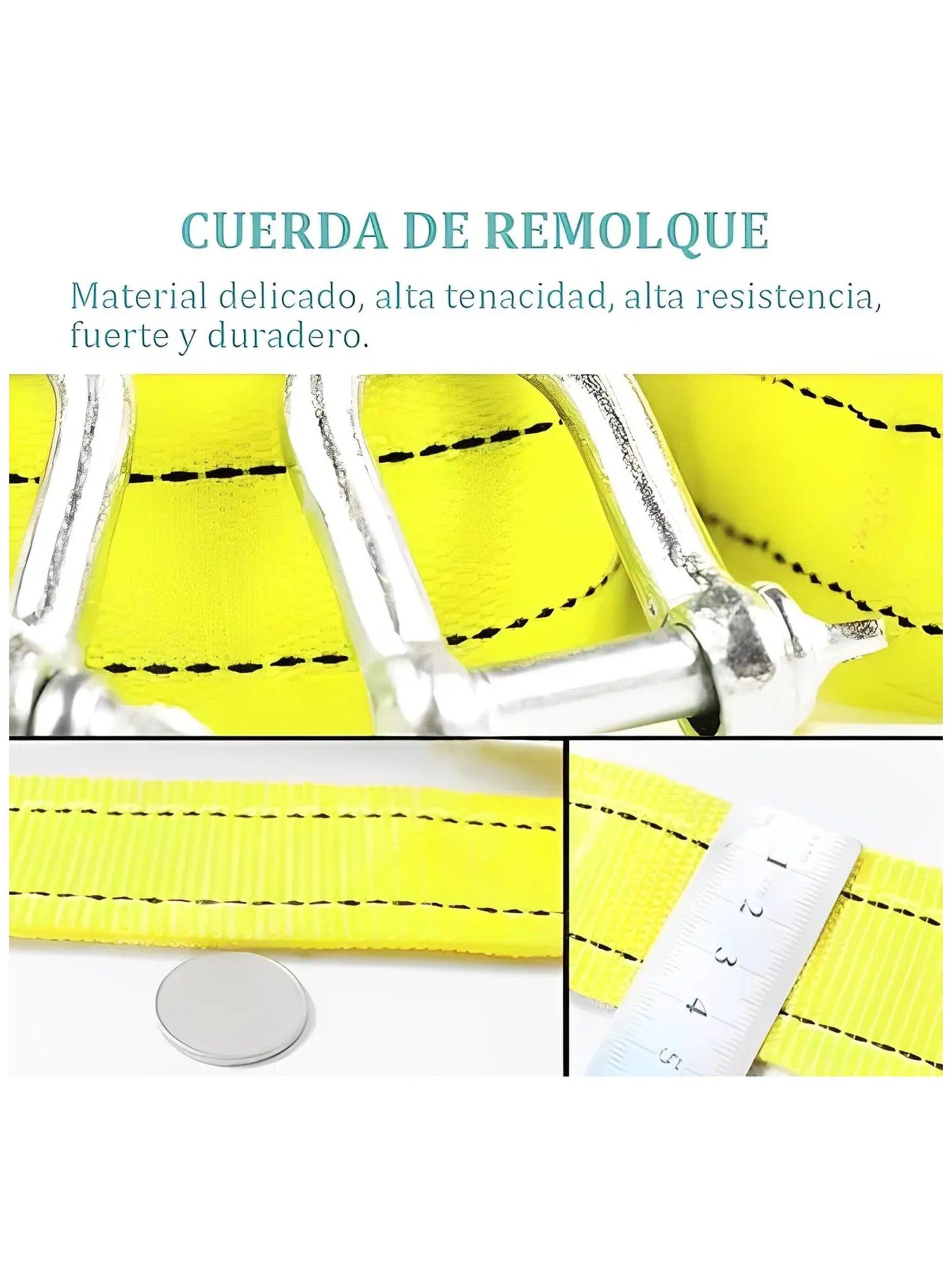 Correa de Remolque 5M 5 Toneladas Gancho de Acero-6