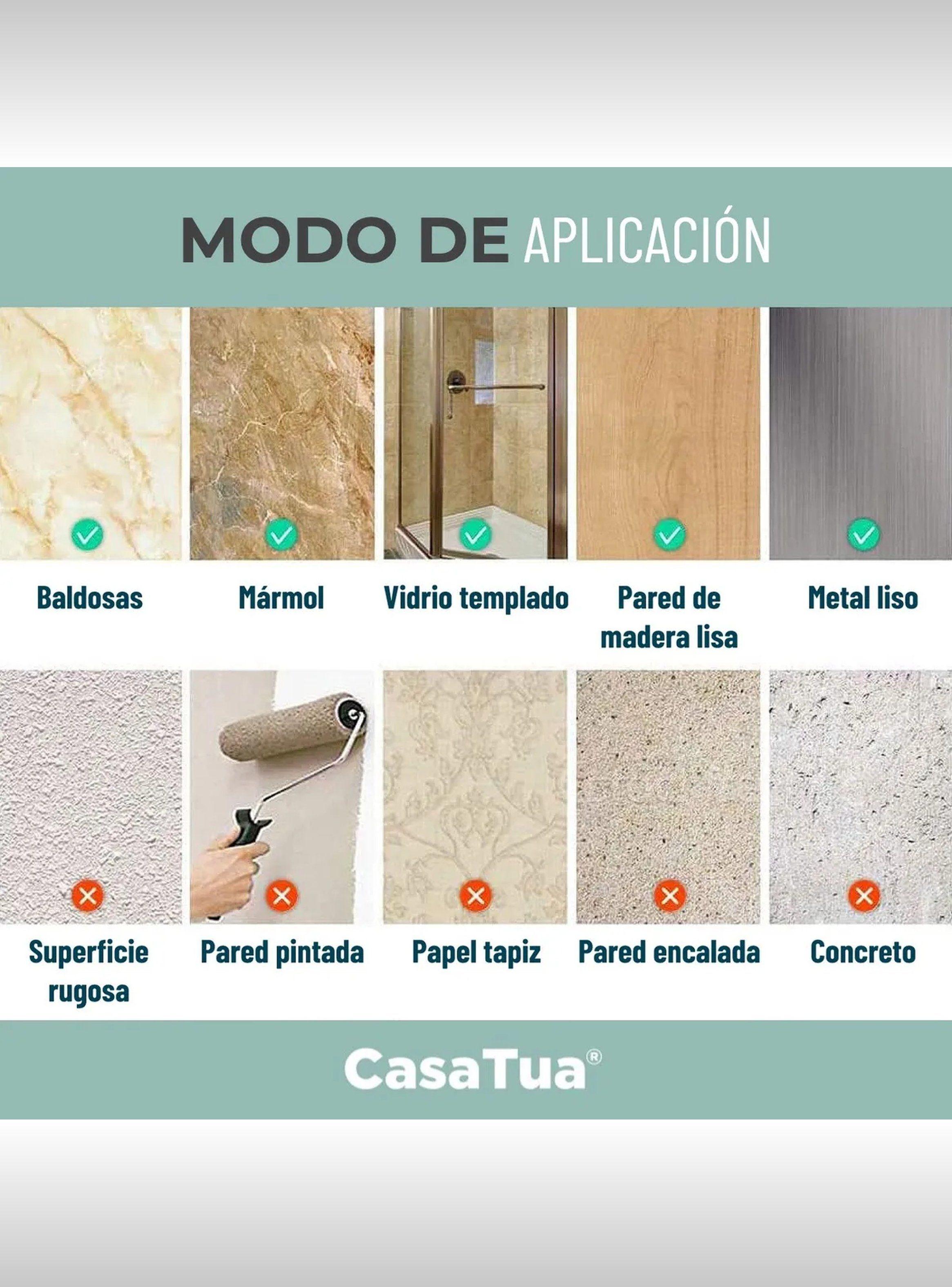 Estante de Baño Adhesivo Antióxido Negro Doble-6