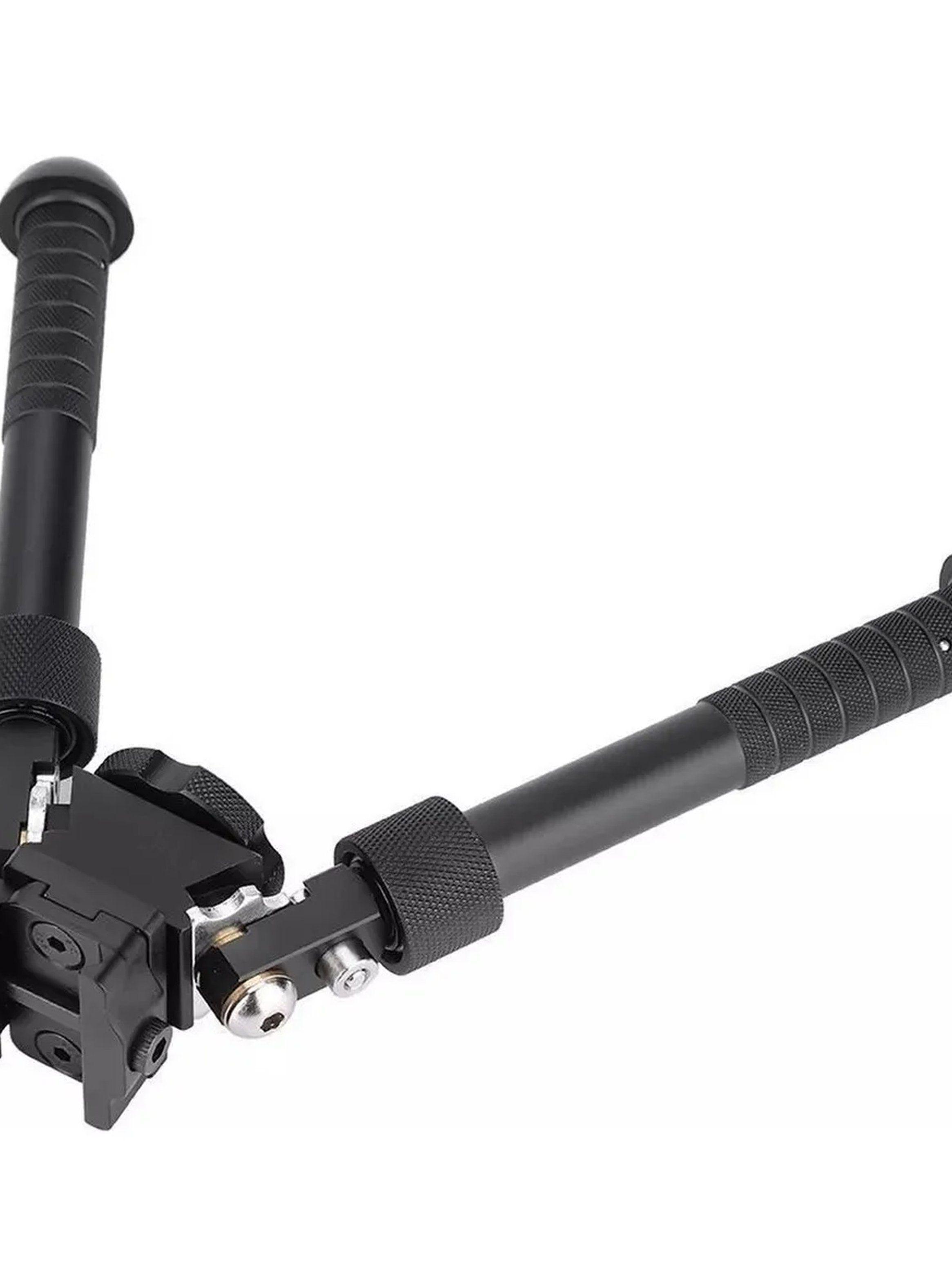 Bipode Ajustable para Rifles Aluminio Negro Tactical-5