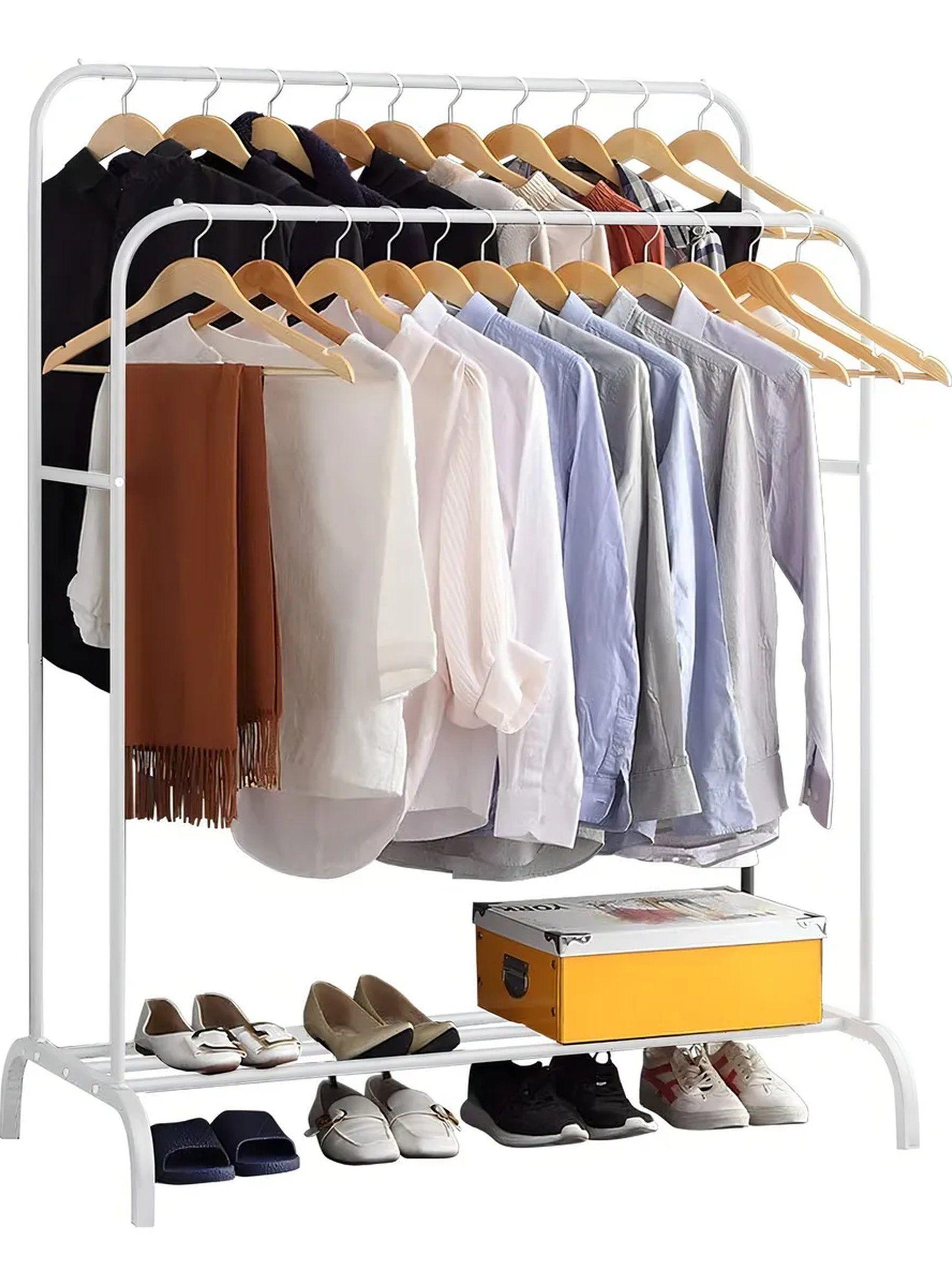 Rack de Ropa Multifuncional Metal Resistente 25MM Ajustable-8