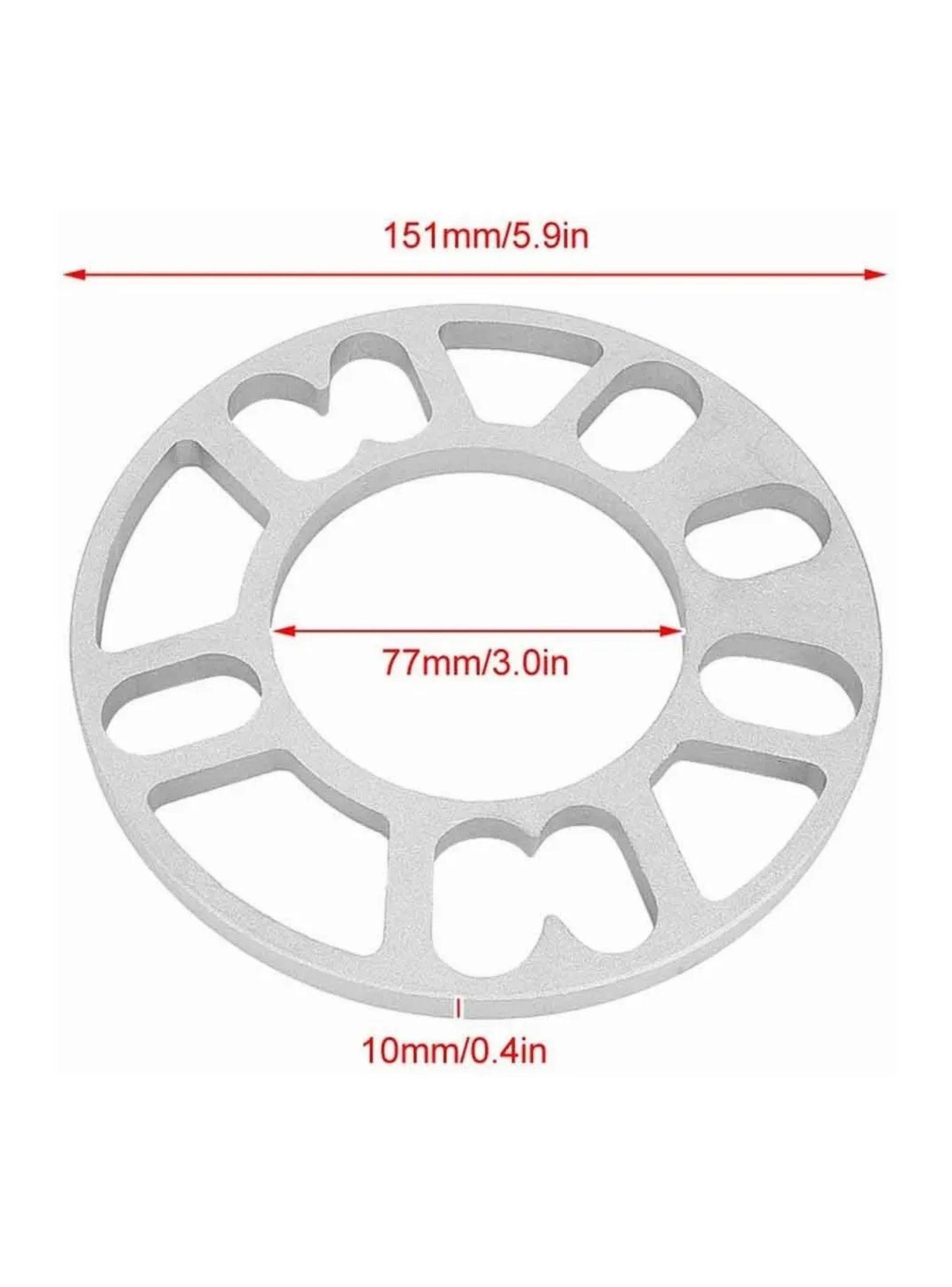 Separadores de Ruedas de Aluminio Universal 5mm | Pack de 4 -4