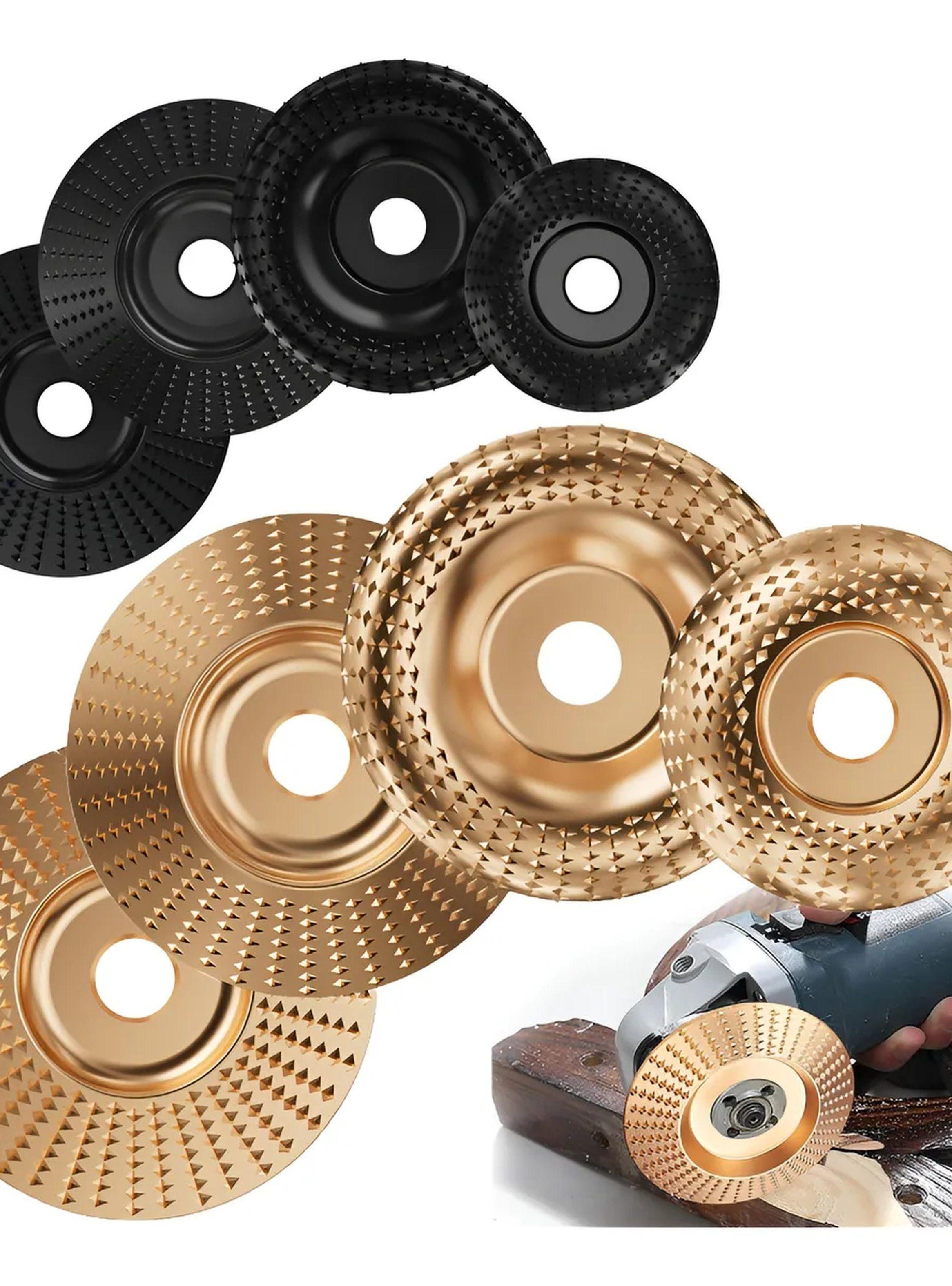 Disco Abrasivo para Amoladora Metal Madera 4 Piezas-2