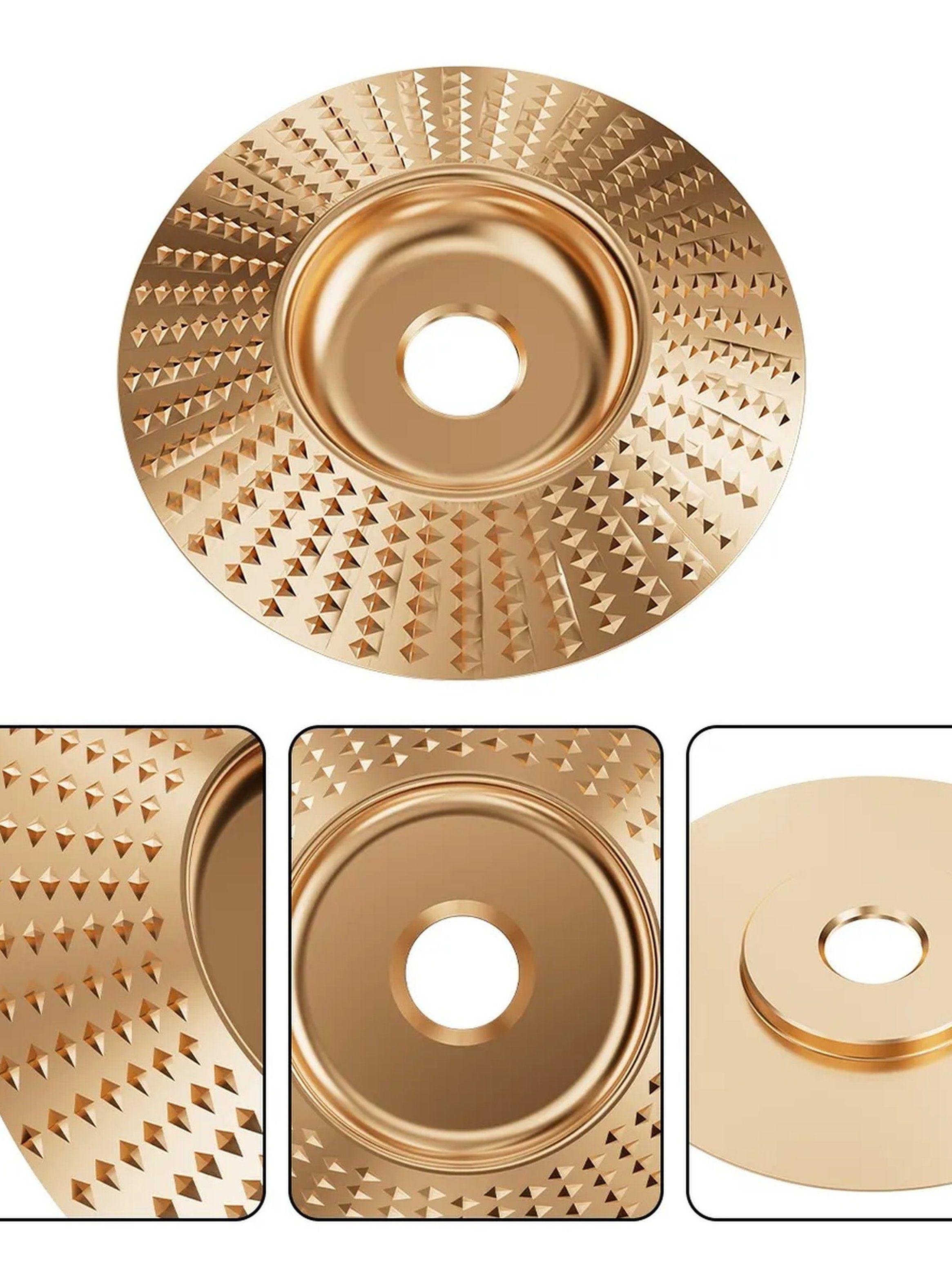 Disco Abrasivo para Amoladora Metal Madera 4 Piezas-4