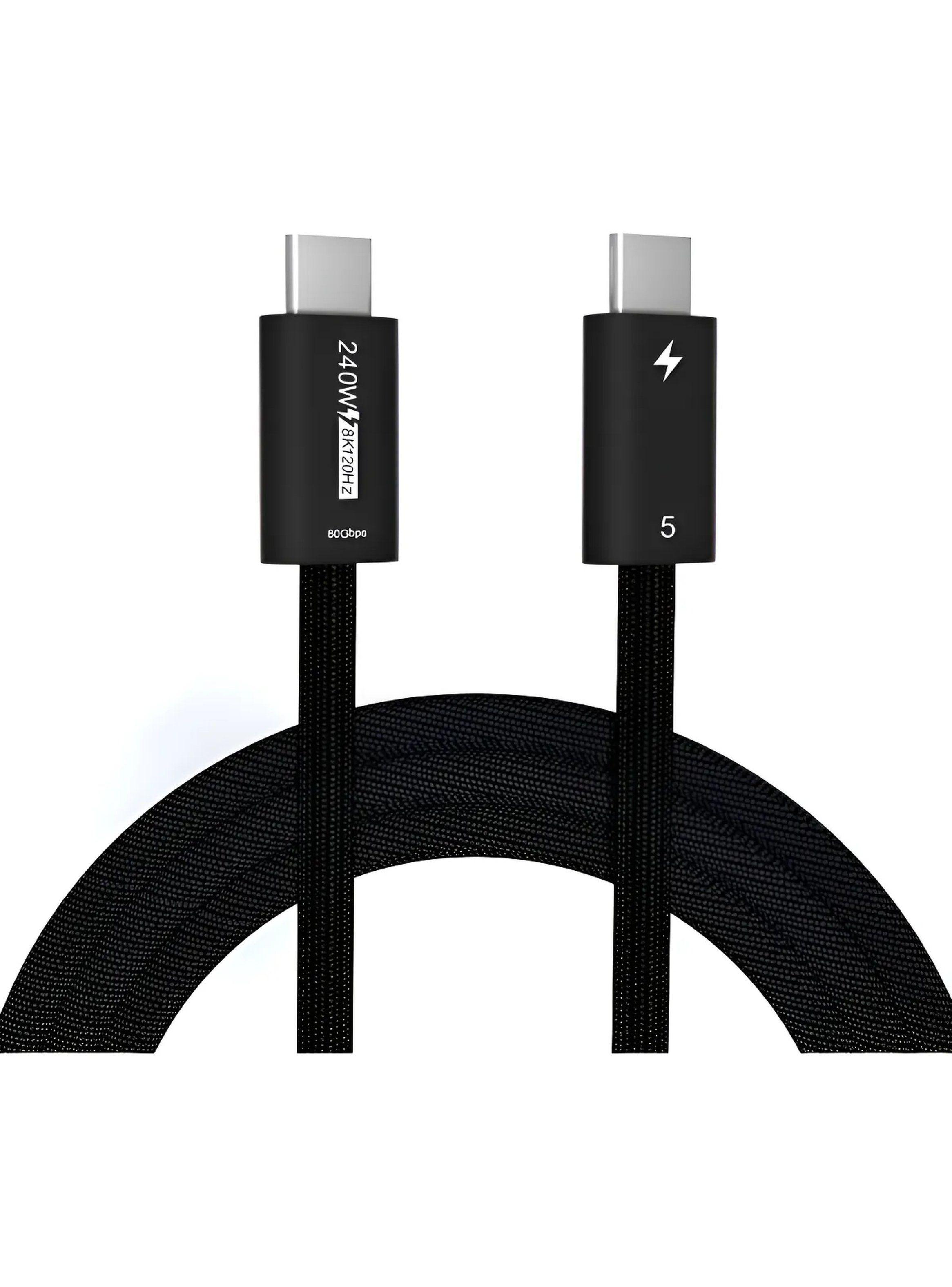 Cable USB-C Trenzado 240W 8K@60Hz Multipantalla-0