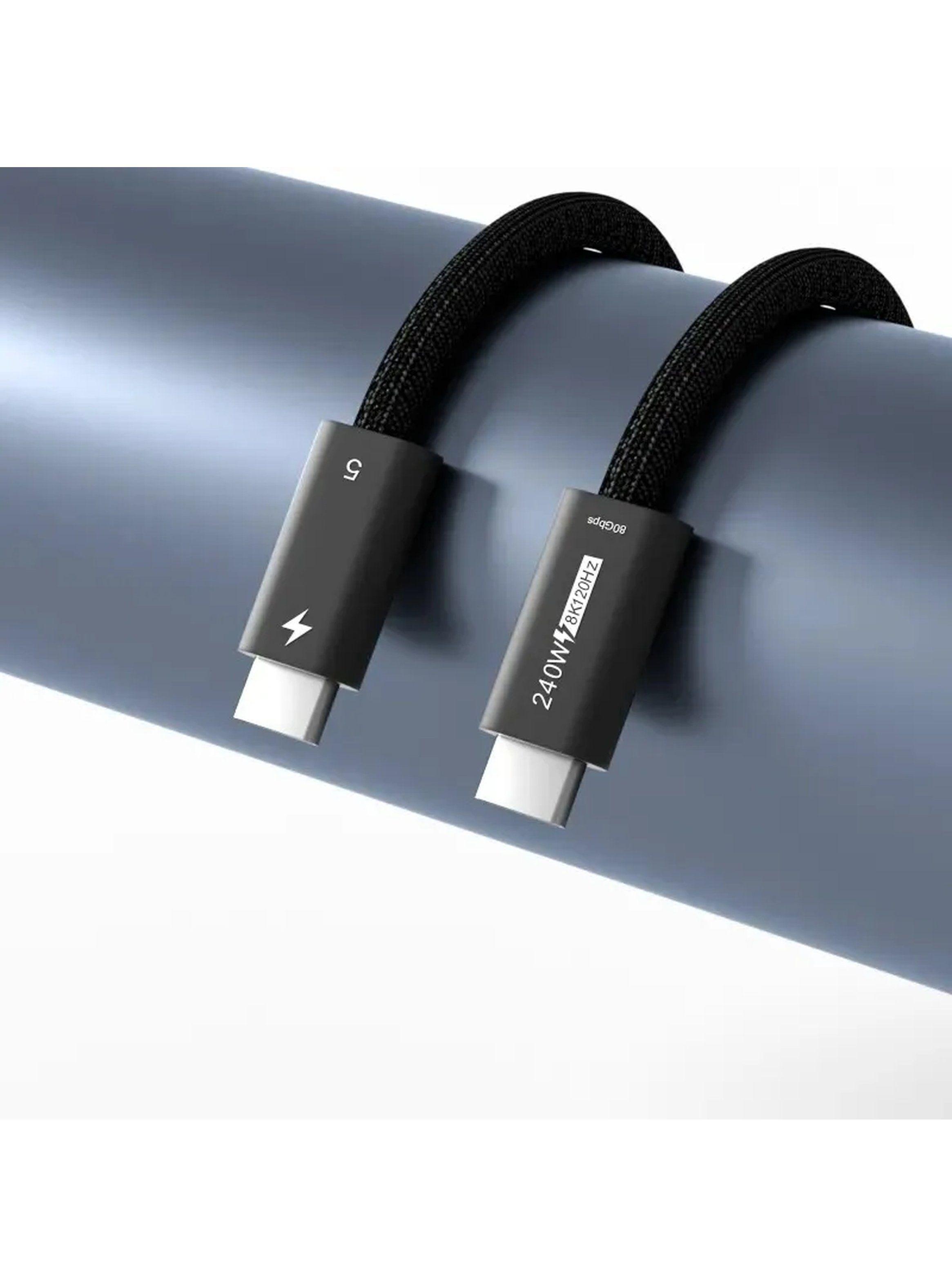 Cable USB-C Trenzado 240W 8K@60Hz Multipantalla-1