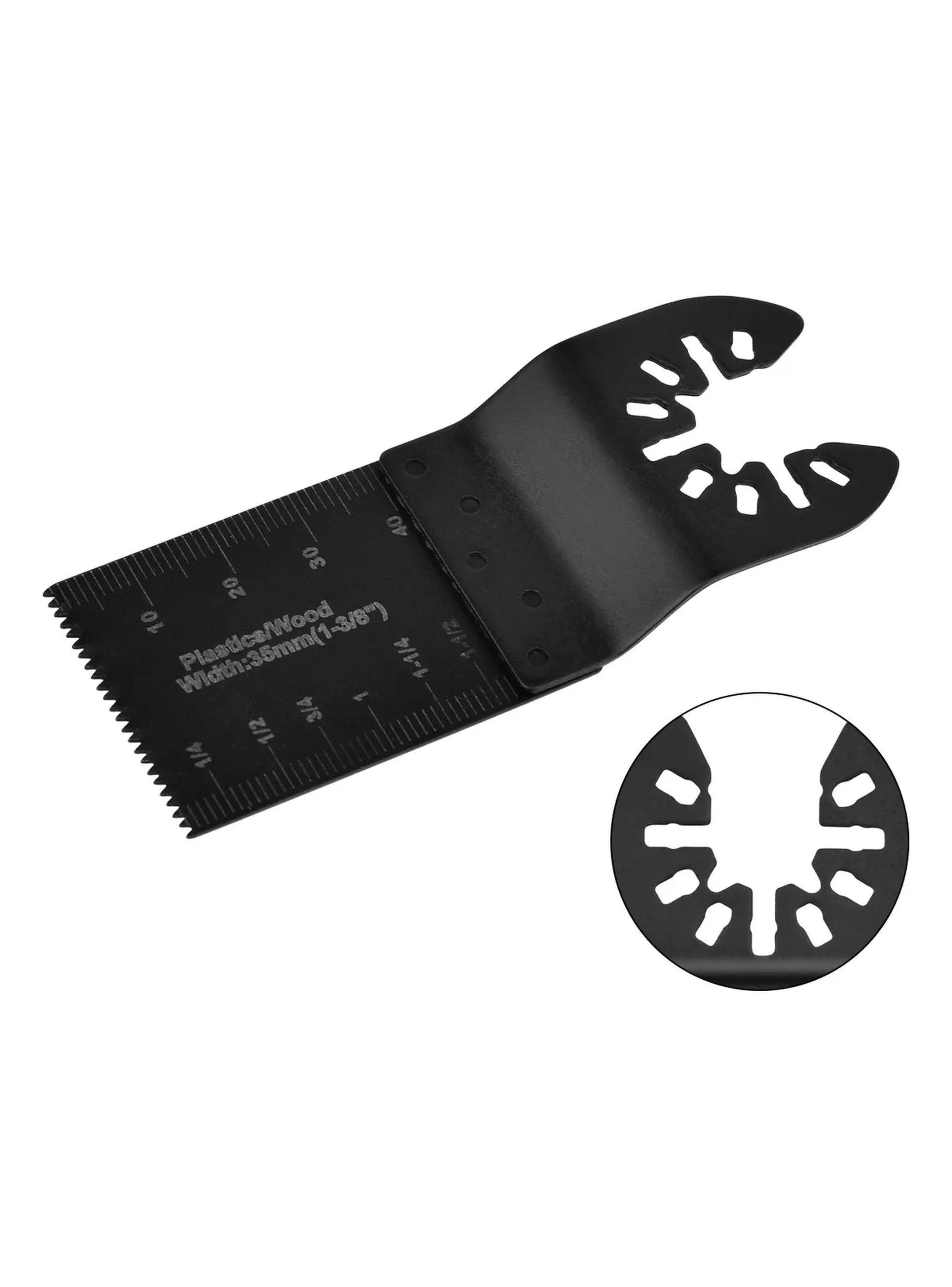 Hoja Oscilante de Sierra Multiherramienta 32mm Compatible con Madera y Plástico-2