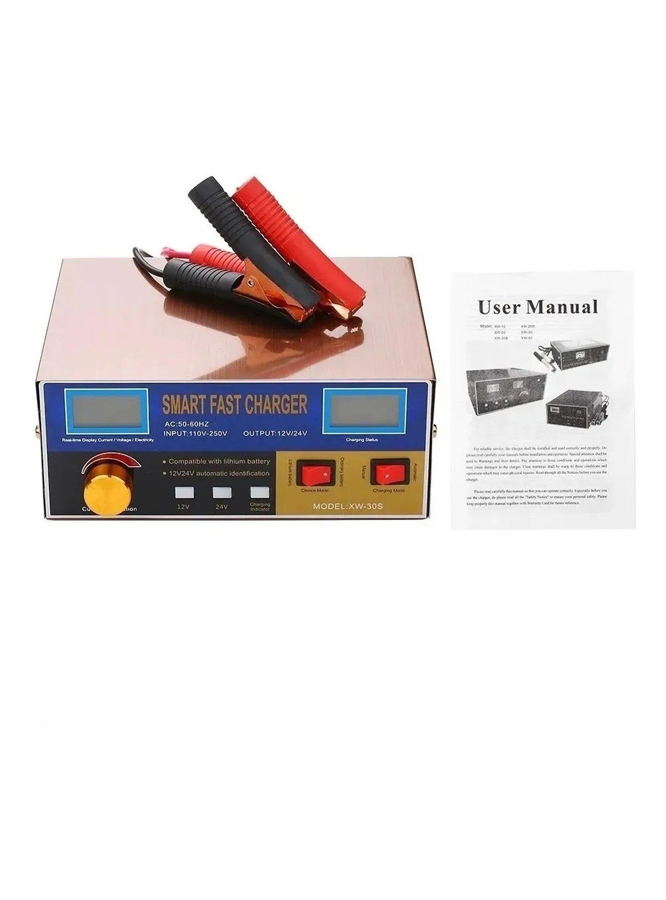 Cargador de Baterías Inteligente 12V 24V Multivoltaje-1