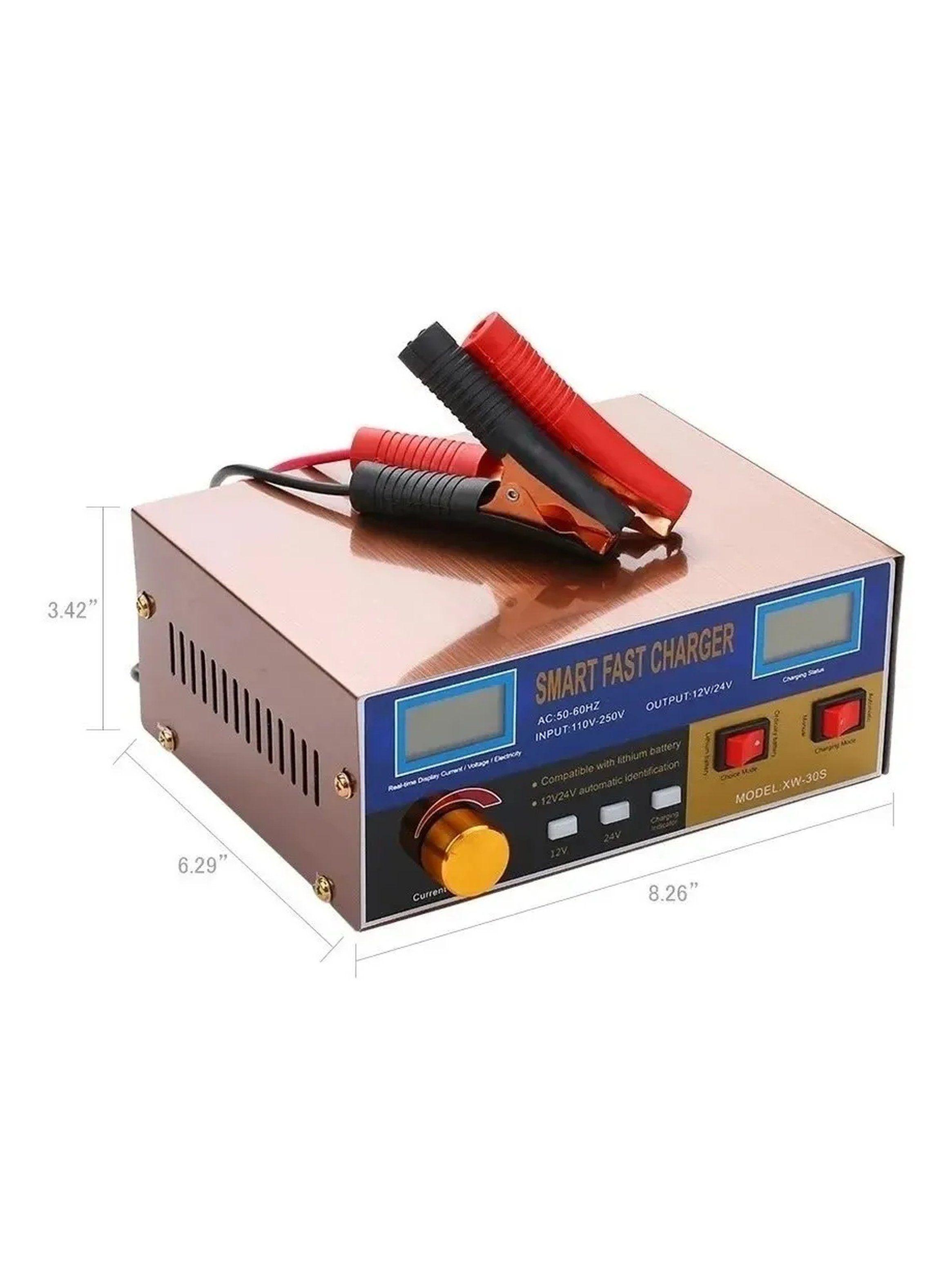 Cargador de Baterías Inteligente 12V 24V Multivoltaje-4