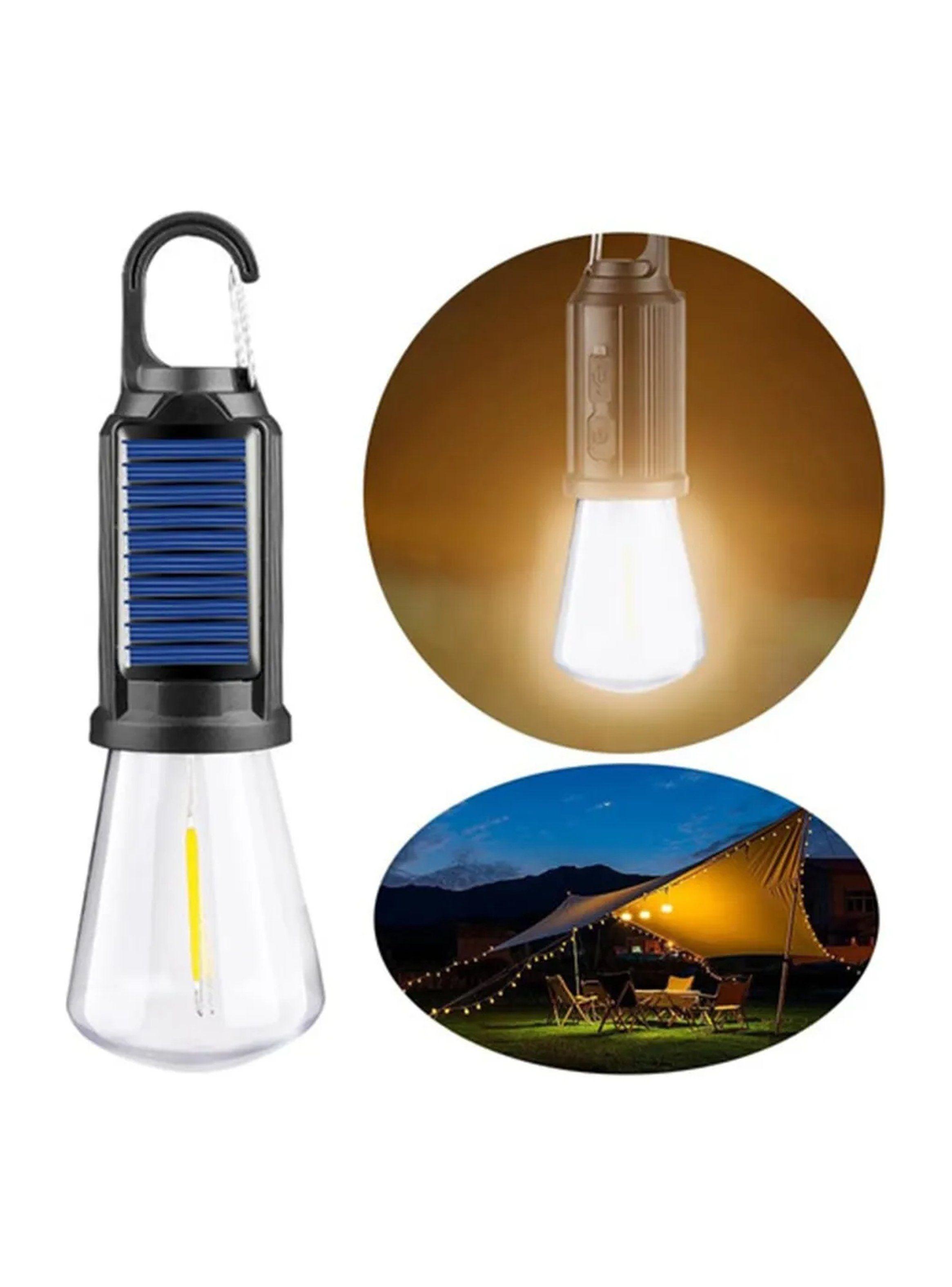 Linterna LED Recargable con Puerto USB y Gancho Ajustable-3