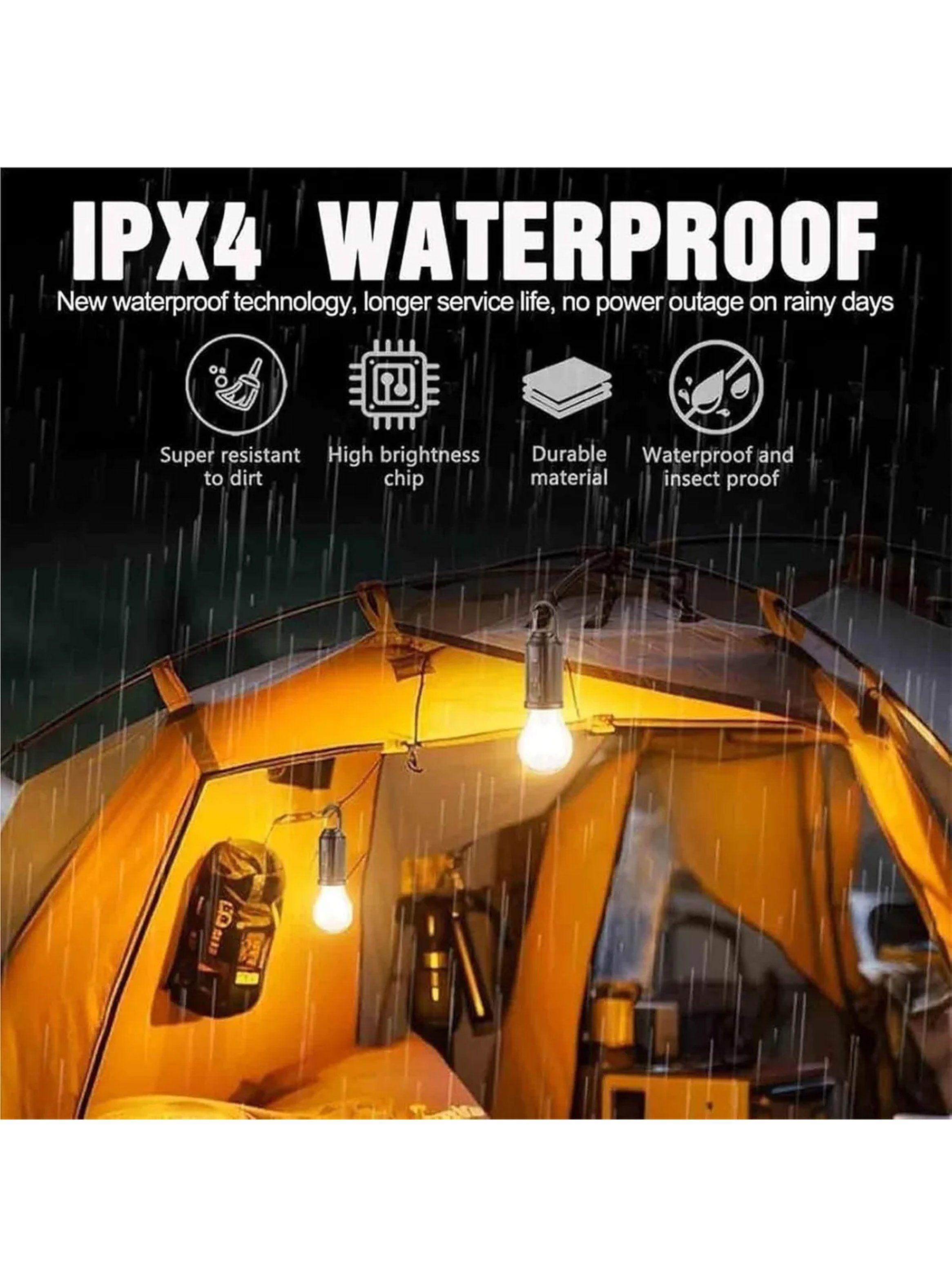 Linterna LED Recargable con Puerto USB y Gancho Ajustable-6