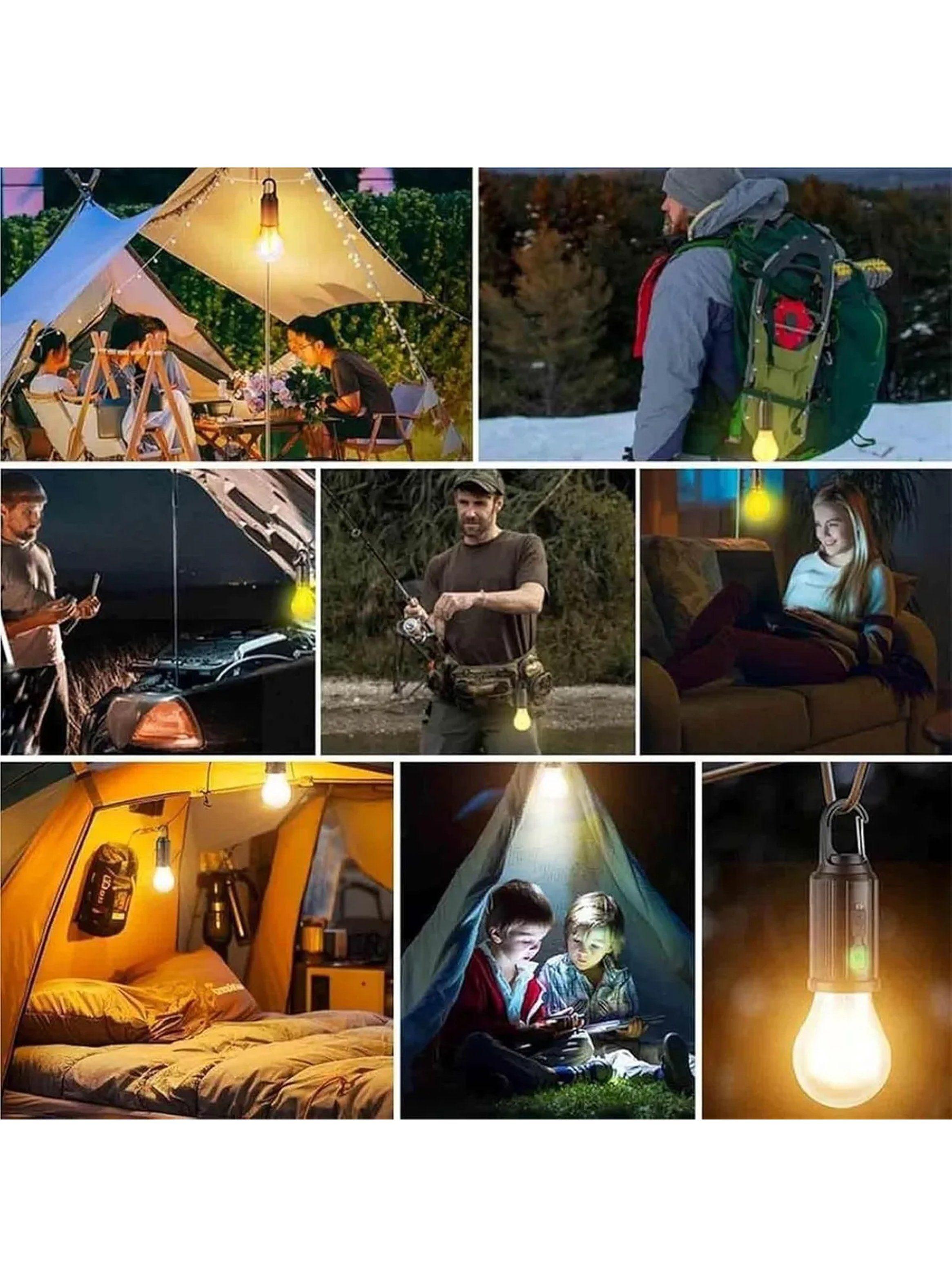 Linterna LED Recargable con Puerto USB y Gancho Ajustable-7