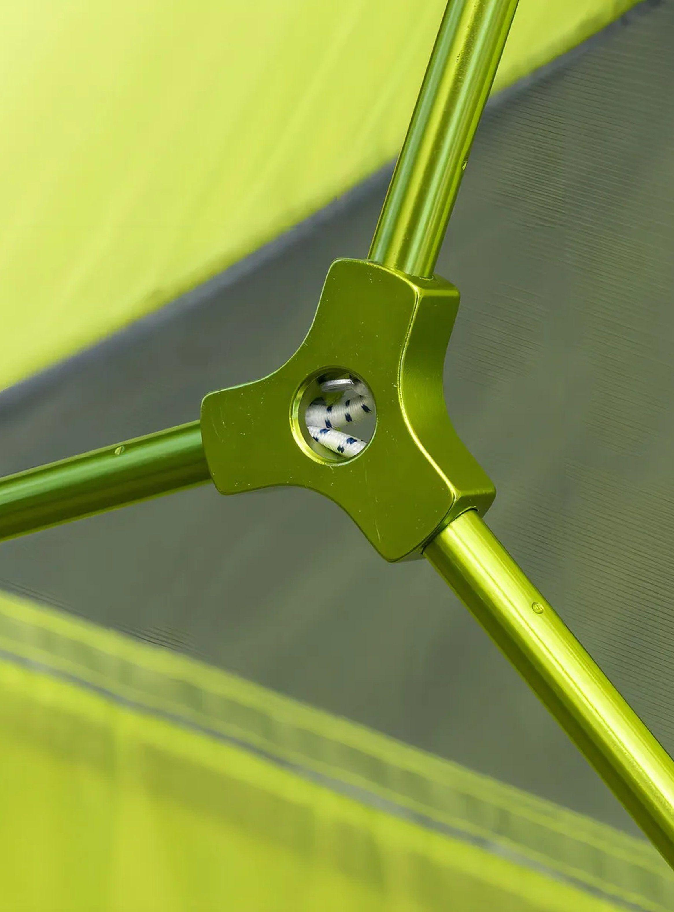 Carpa Dome Impermeable 2 Personas Ligera Verde-5