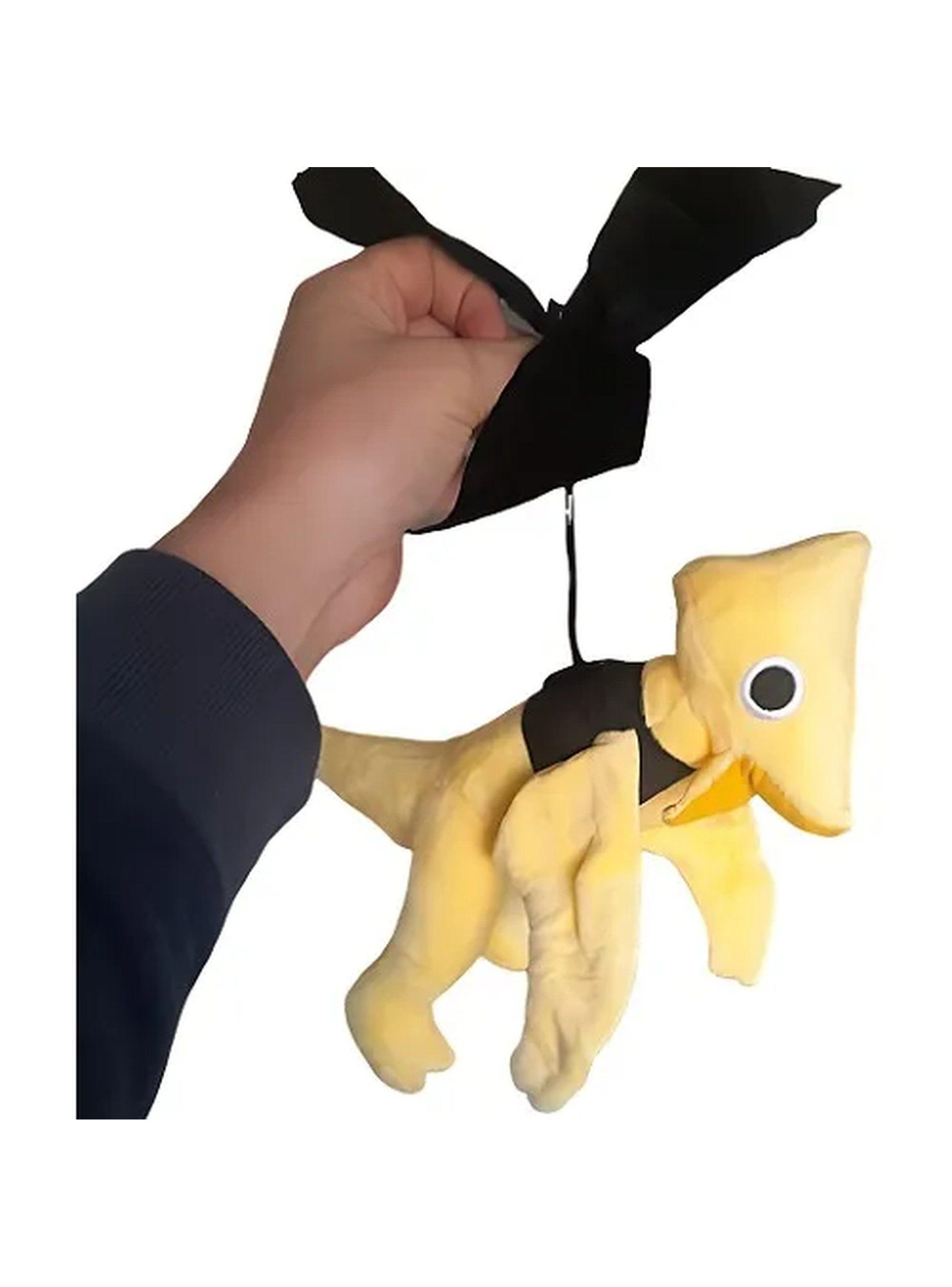 Juguete Colgante Dinosaurio de Peluche Amarillo -1