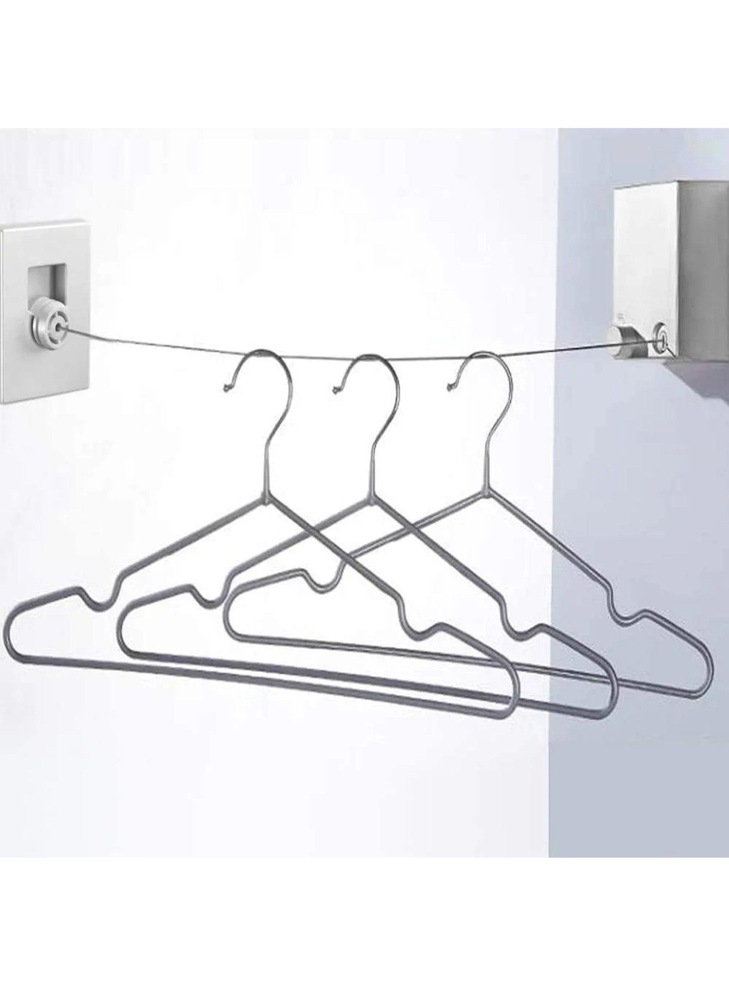 Tendedero Retráctil de Cuerda 4.2M Ajustable acero inoxidable-7