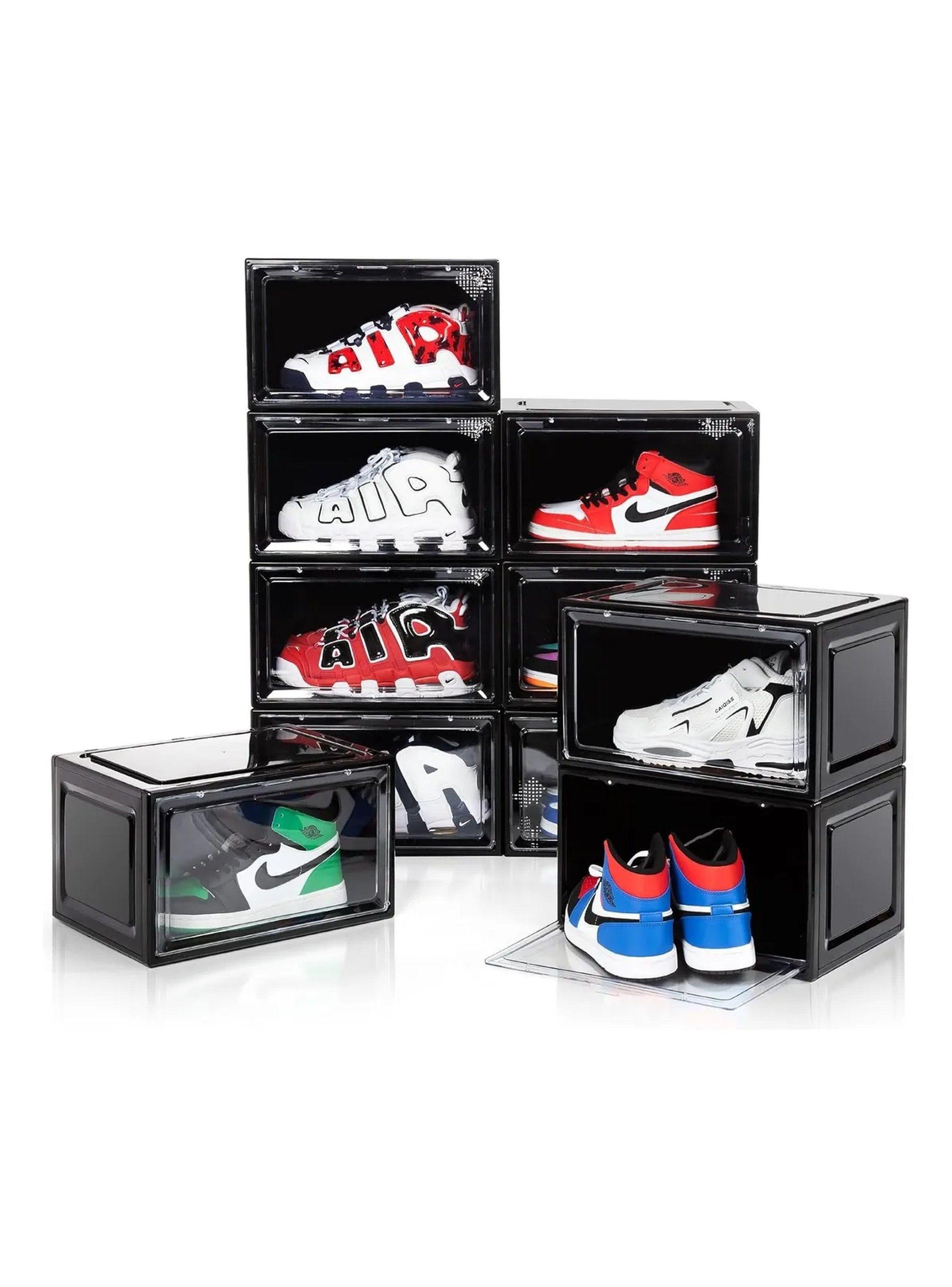 Cajas Organizadoras Para Zapatos Plástico Transparente Apilables-0