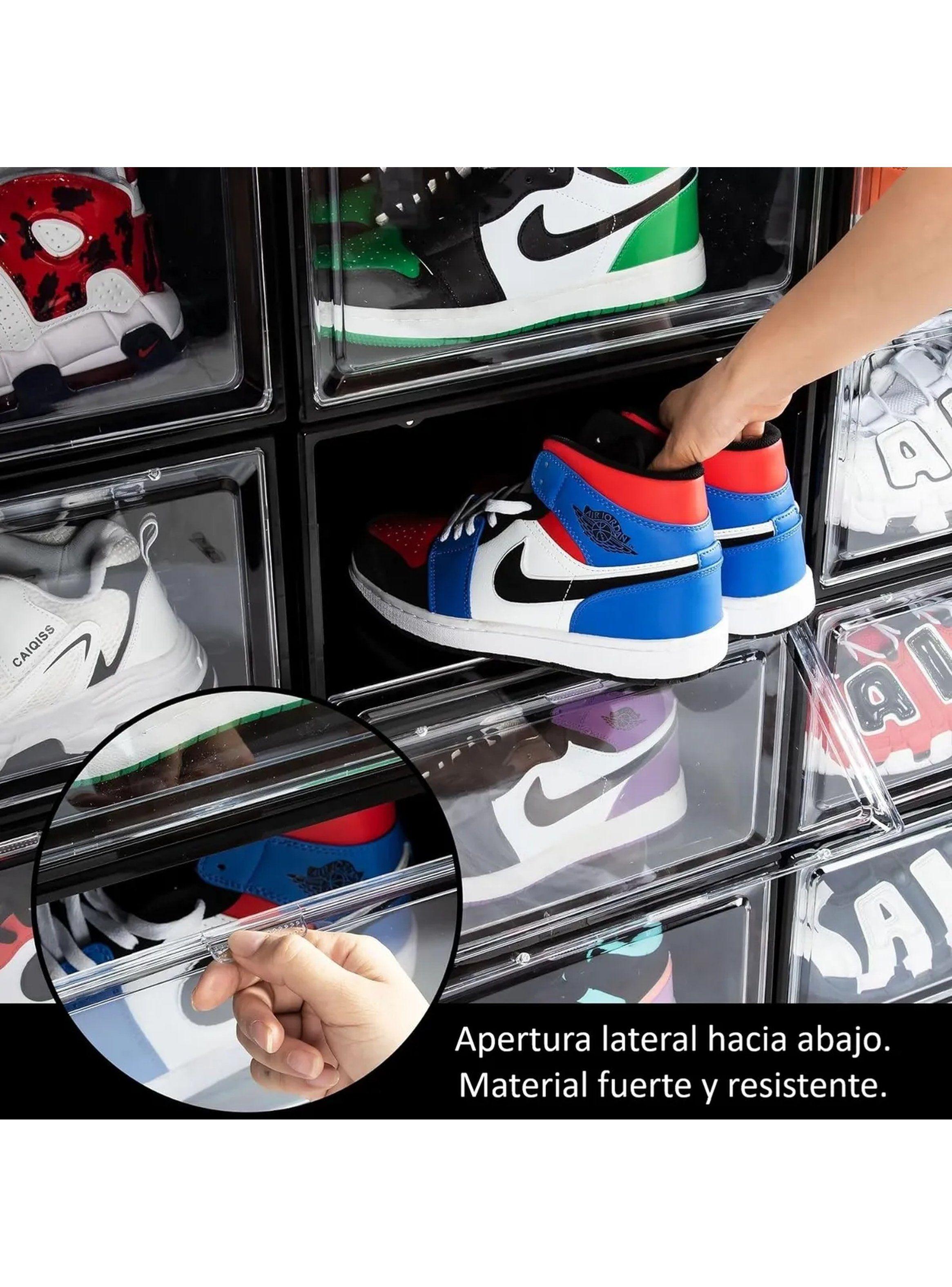 Cajas Organizadoras Para Zapatos Plástico Transparente Apilables-4
