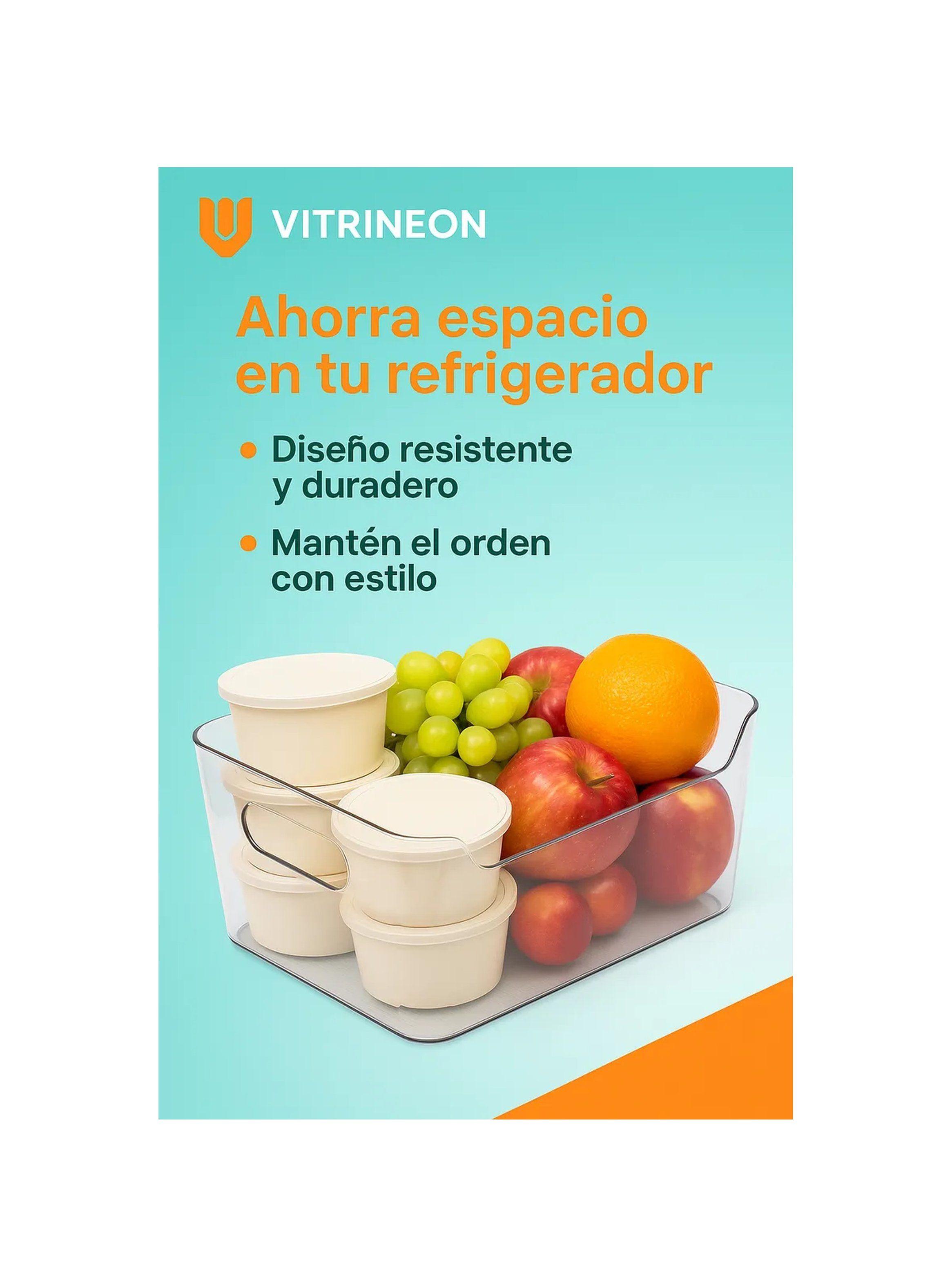 Contenedor de Almacenamiento Multiusos Transparente 18x13x9 cm-8