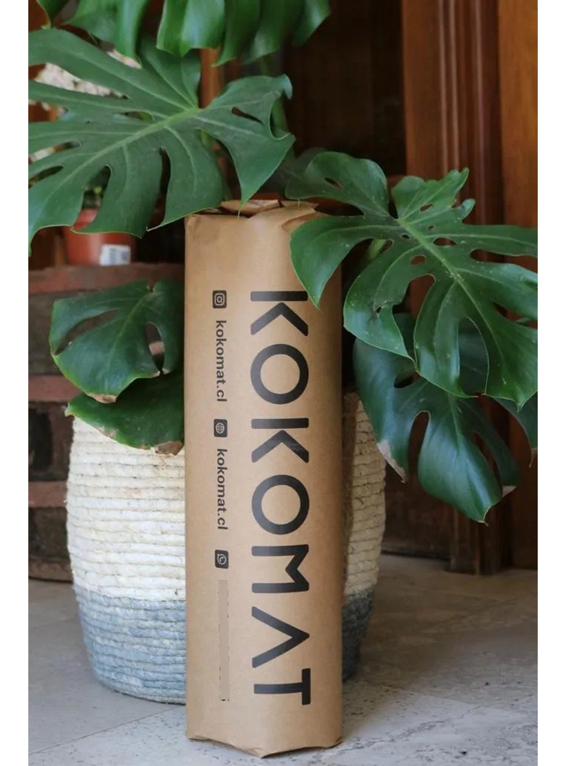 Felpudo de Coco Natural Antideslizante Rectangular Exterior-2