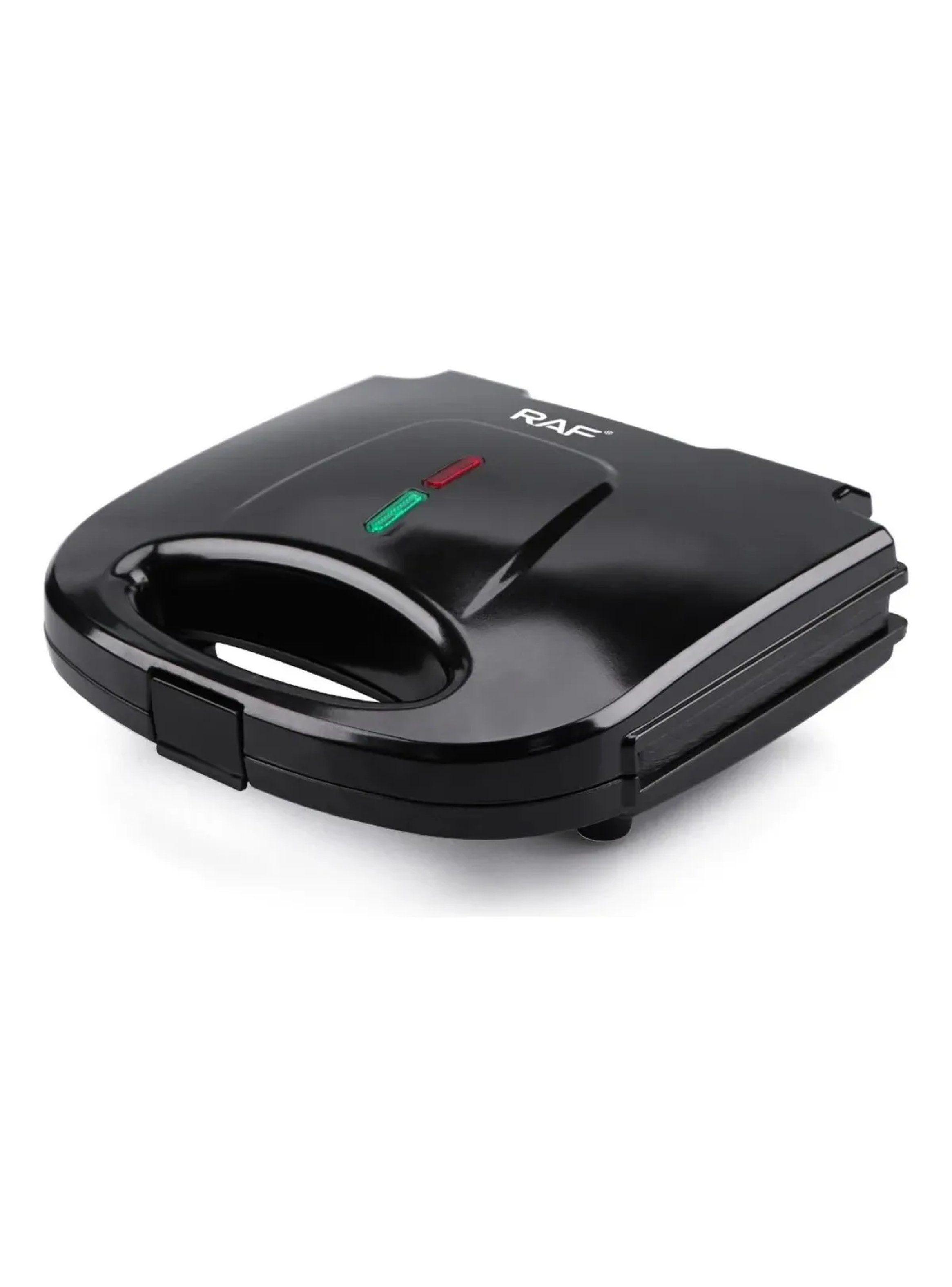 Sandwichera Eléctrica Antiadherente Compacta Negra-5