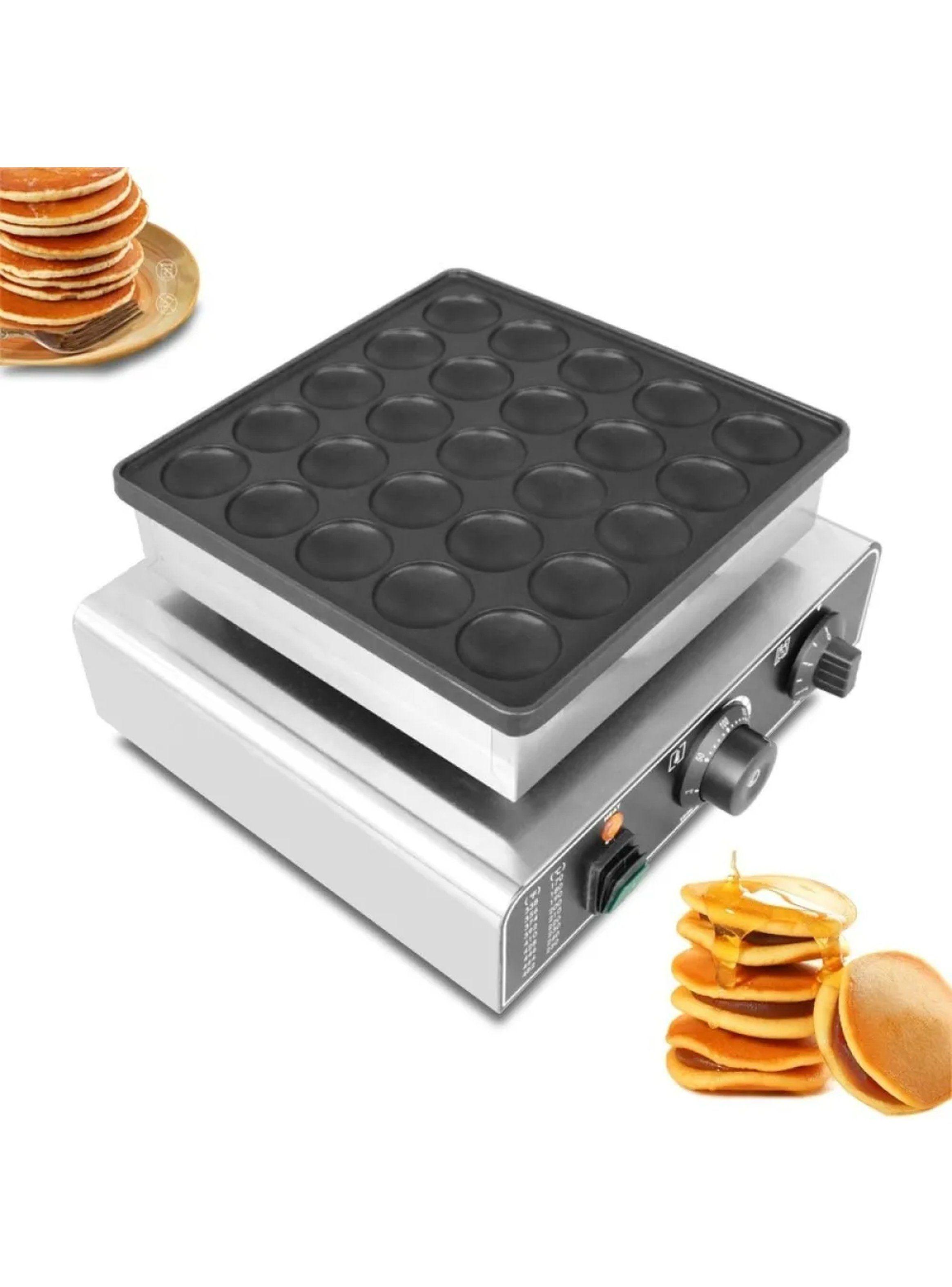 Máquina para Pancakes Eléctrica 42 mm Ajustable Acero Inoxidable-2