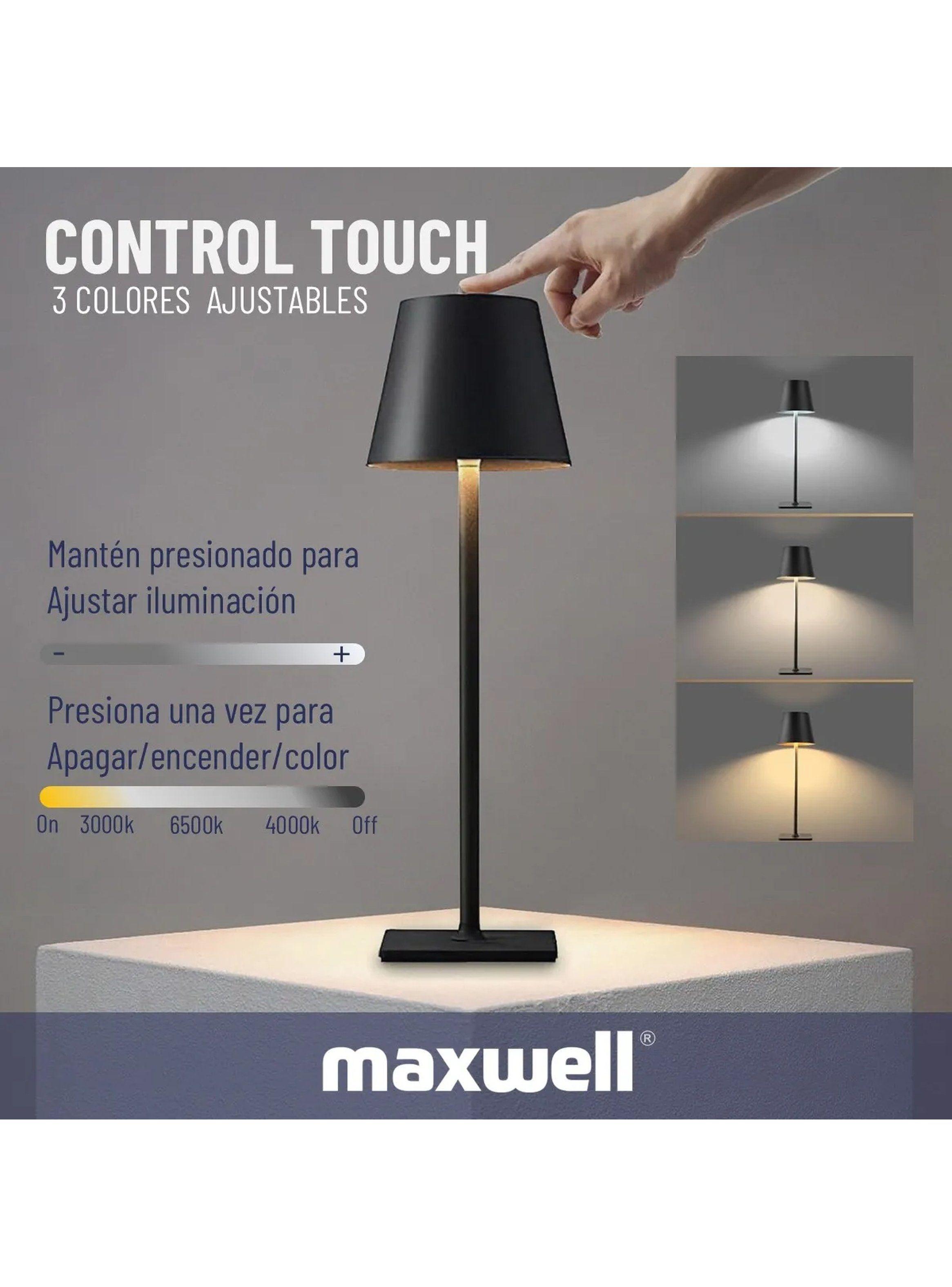 Set de Lámparas Inalámbricas USB Ajustables Color Negro-3