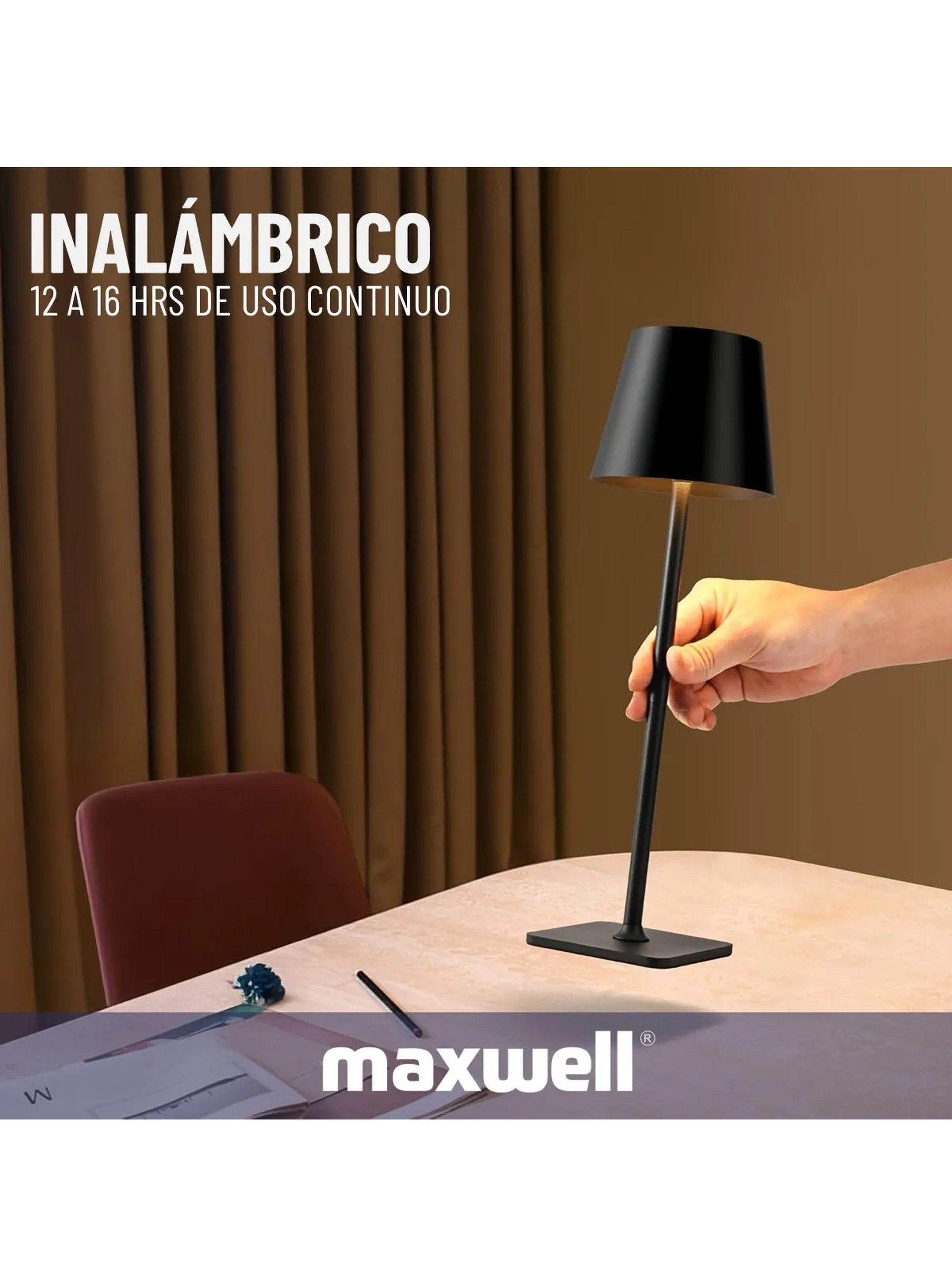 Set de Lámparas Inalámbricas USB Ajustables Color Negro-4