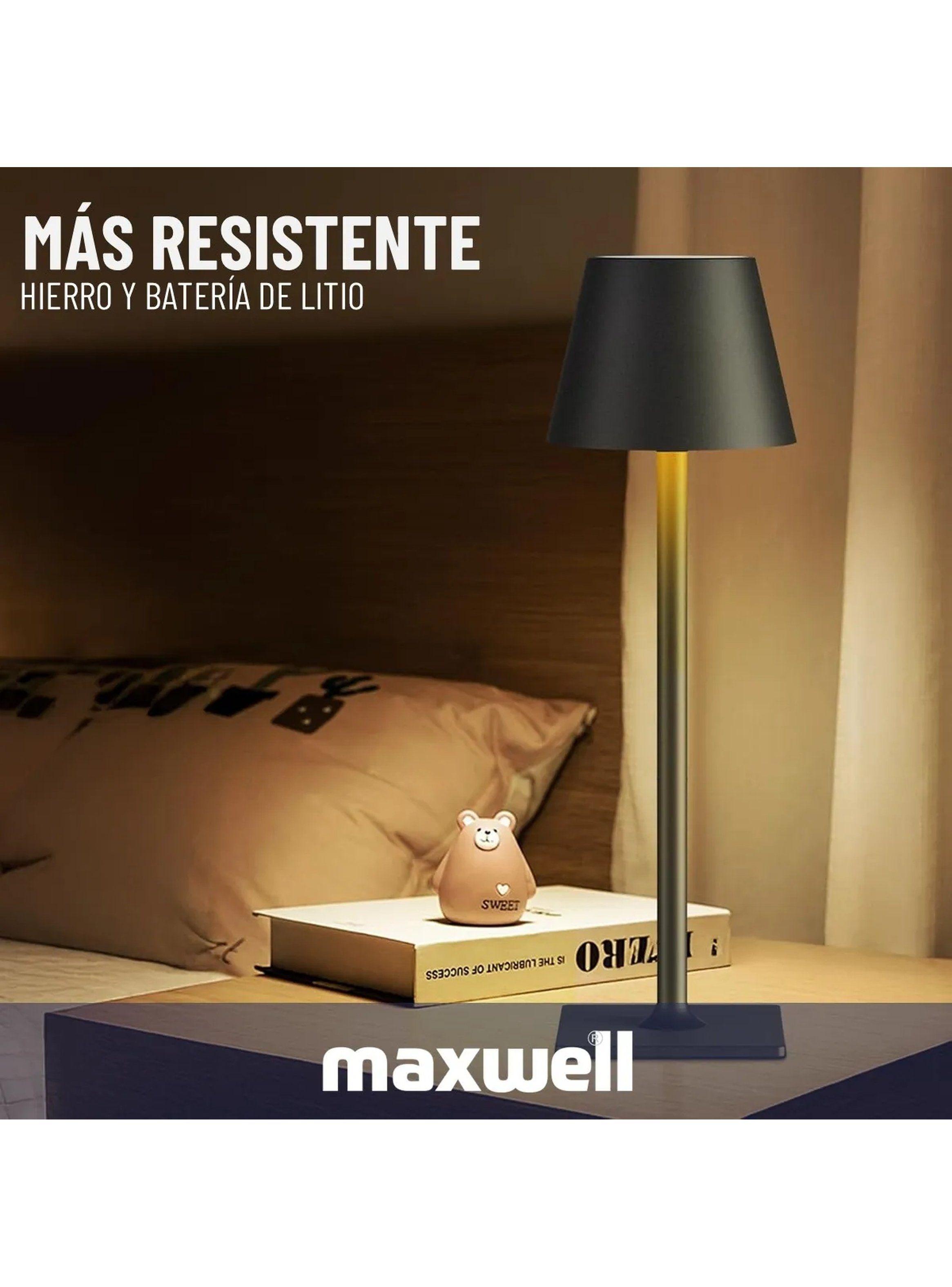 Set de Lámparas Inalámbricas USB Ajustables Color Negro-5