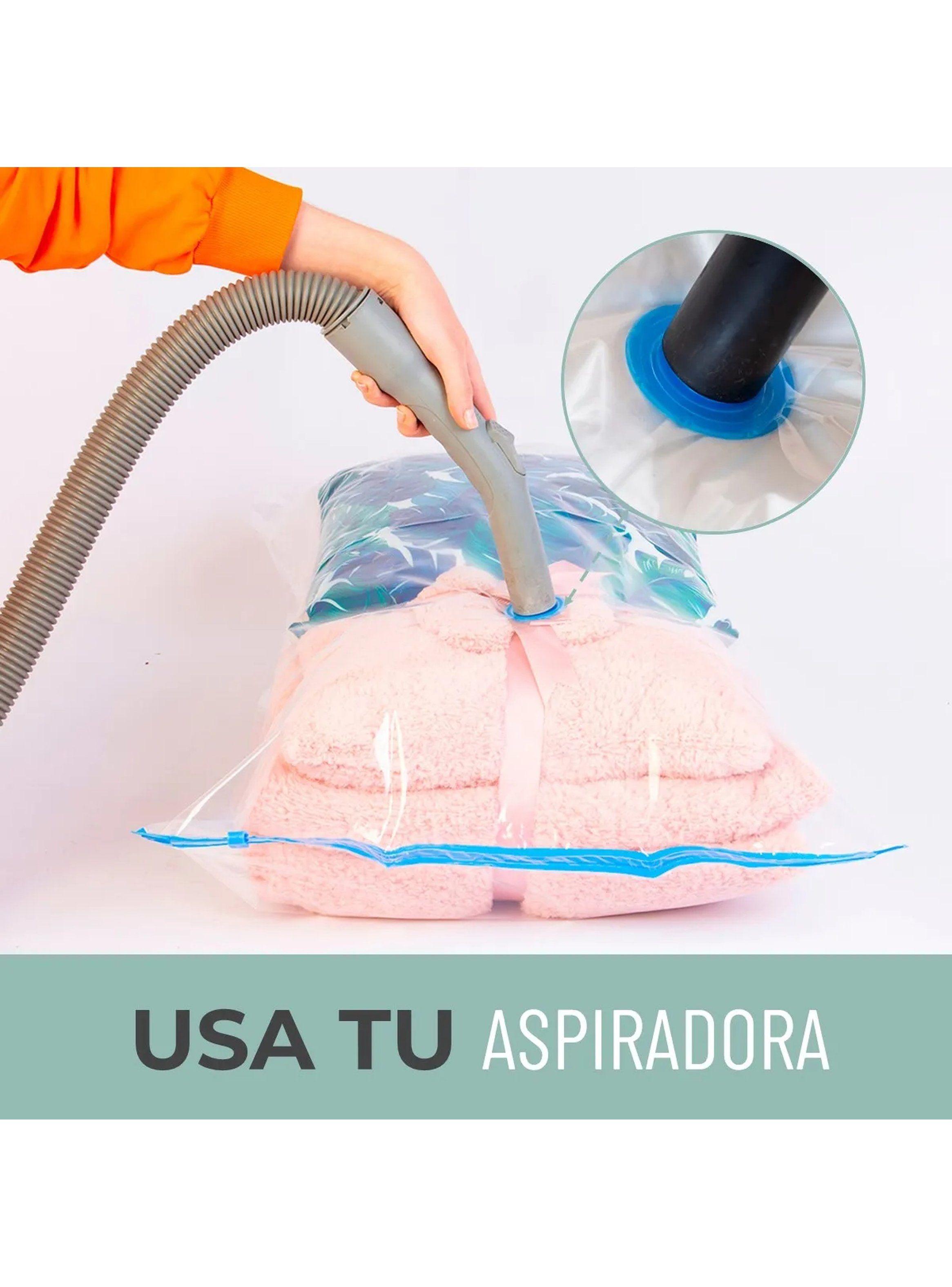 Bolsas Al Vacío Compactadoras Transparente Reutilizables-2