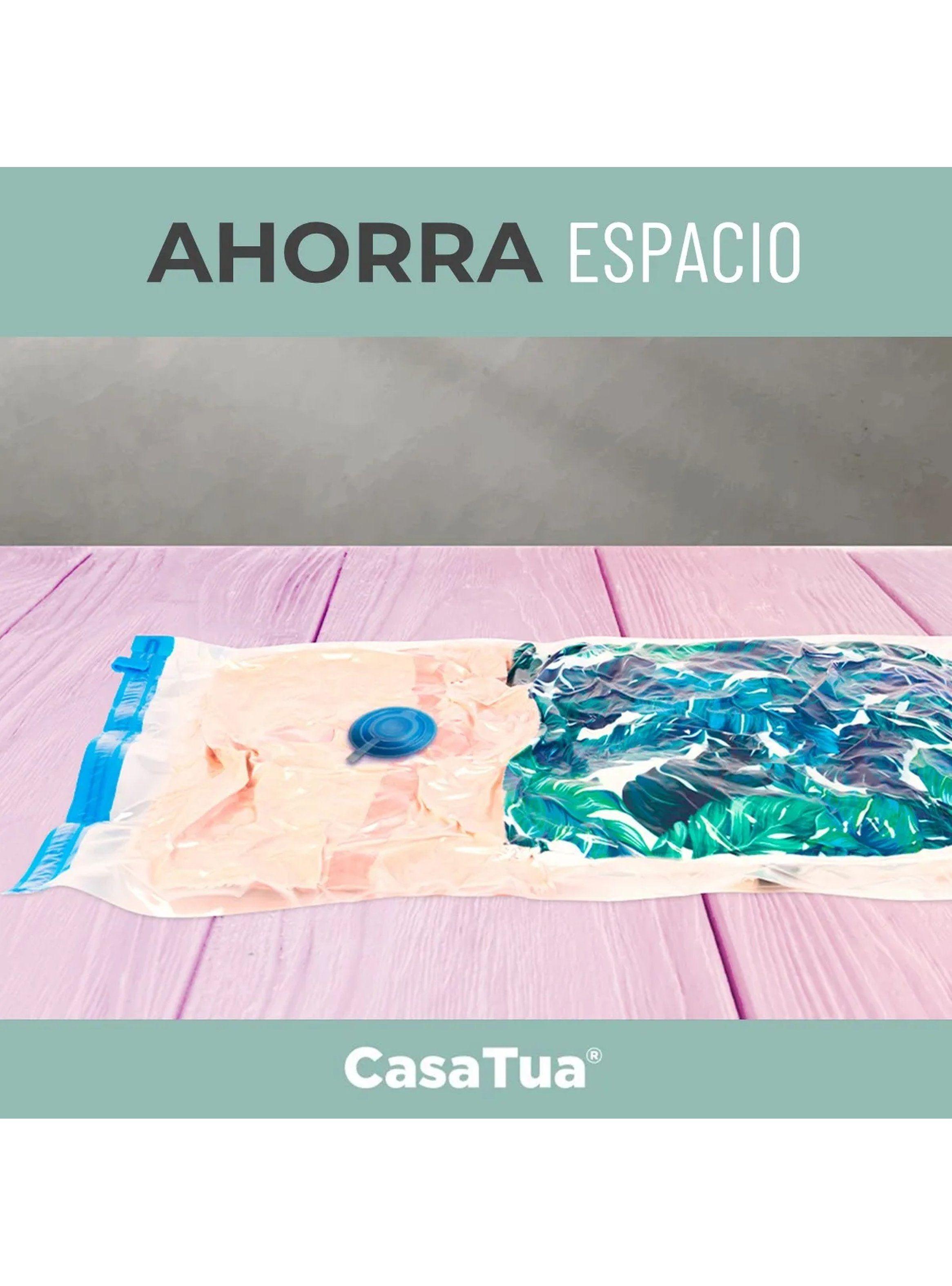 Bolsas Al Vacío Compactadoras Transparente Reutilizables-3