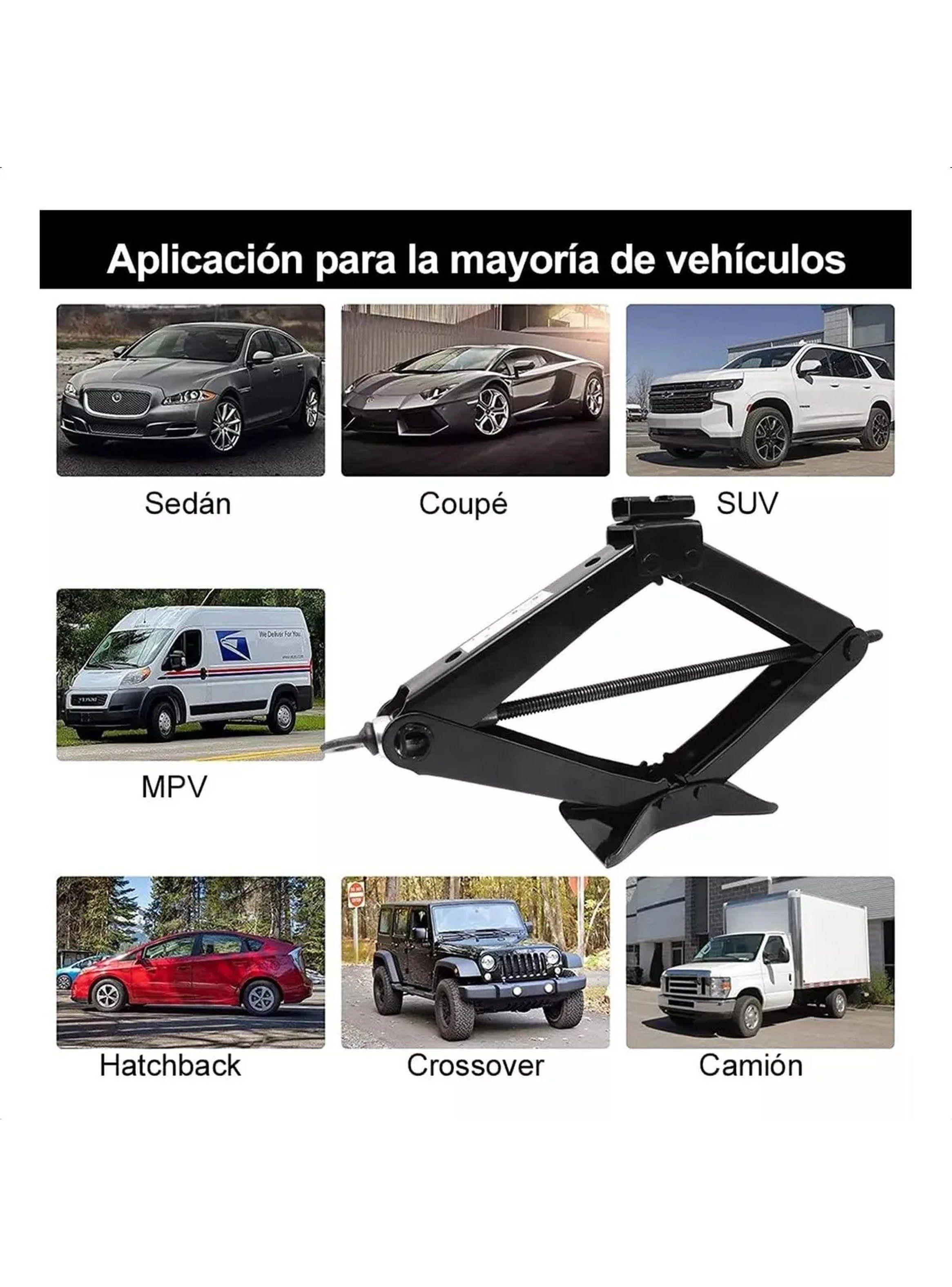 Gato Mecánico 3 Toneladas Ajustable Negro 8.5-40 cm-8