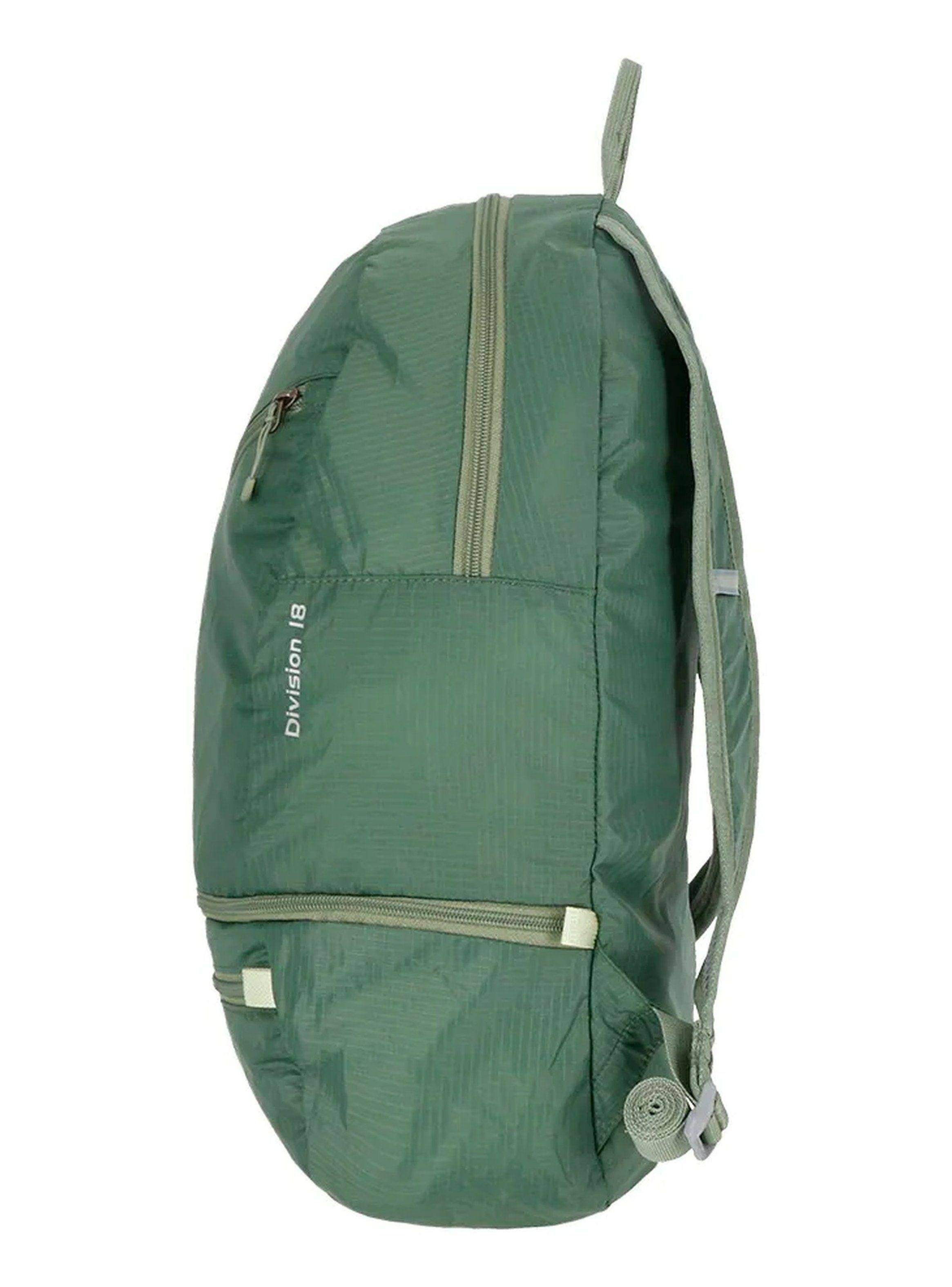Mochila Outdoor Unisex Nylon Verde Division 18-2