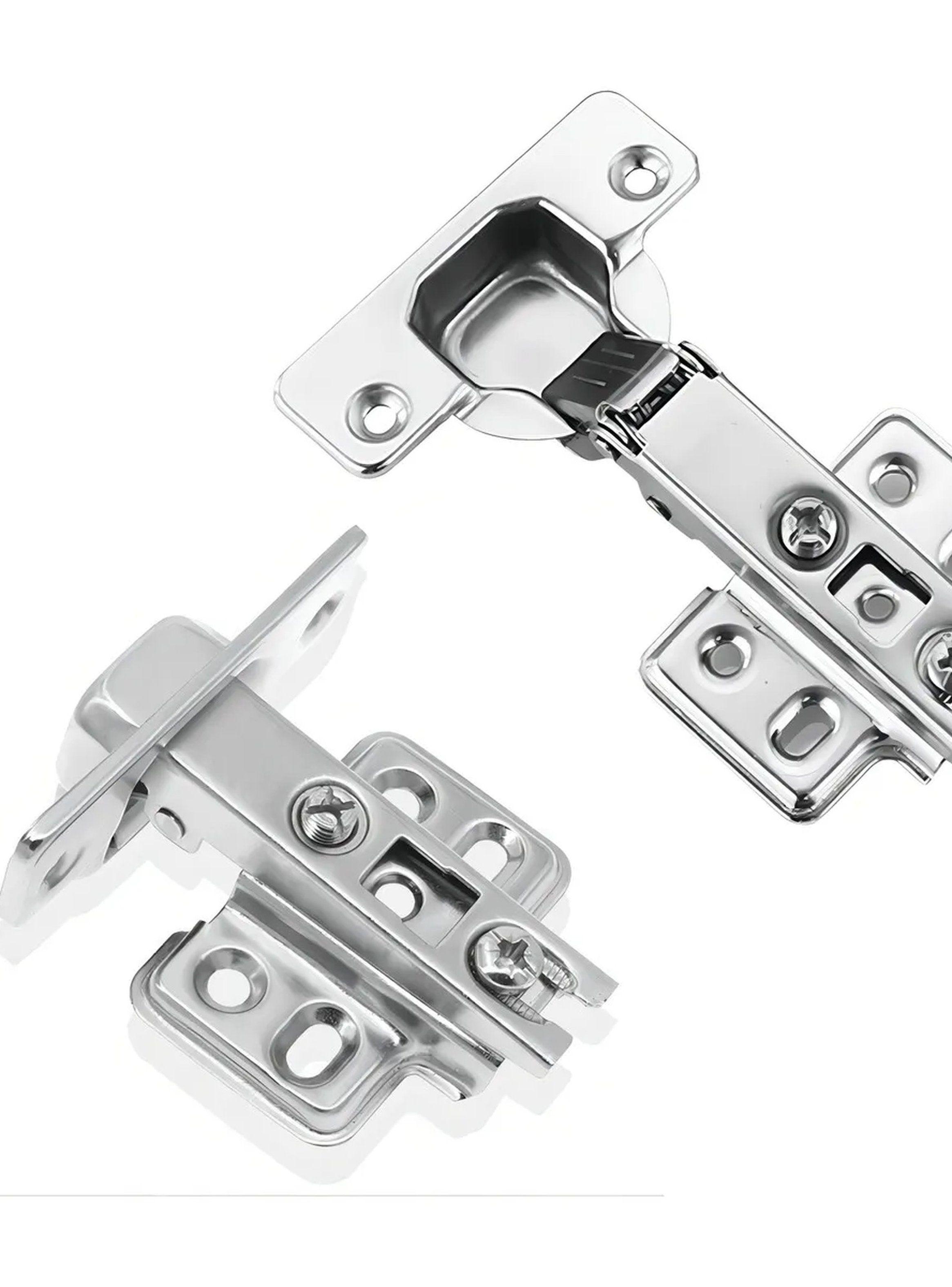 Bisagras Para Puertas Armario Acero Inoxidable 60 Unidades-2