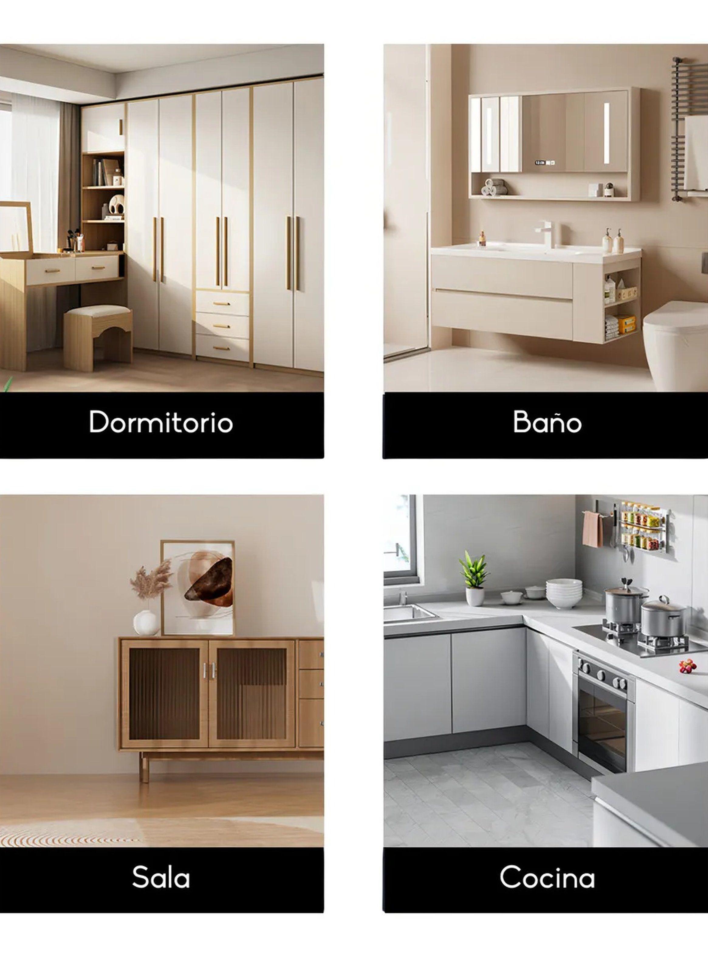 Bisagras Para Puertas Armario Acero Inoxidable 60 Unidades-7